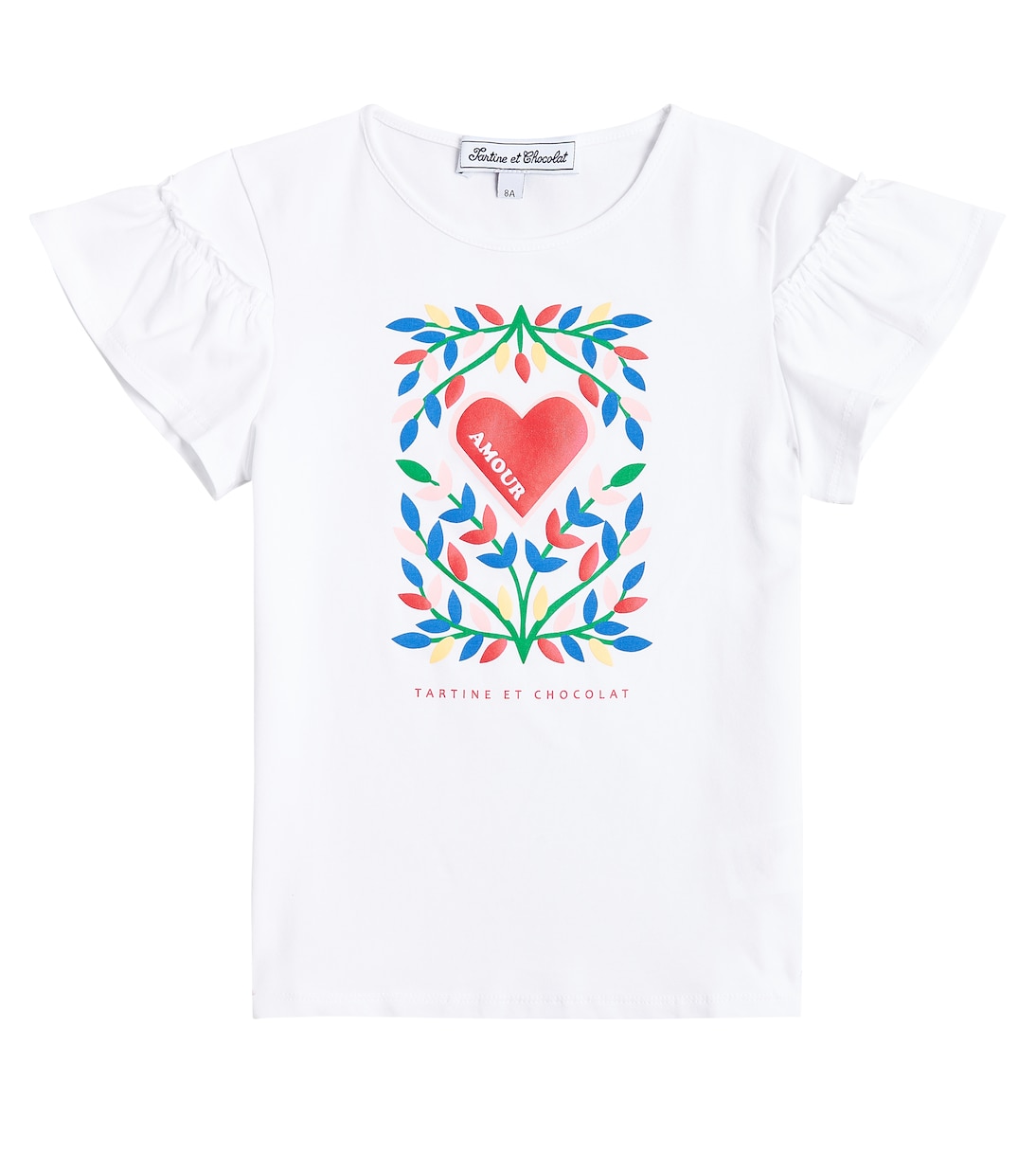 Printed cotton-blend jersey T-shirt | Tartine et Chocolat