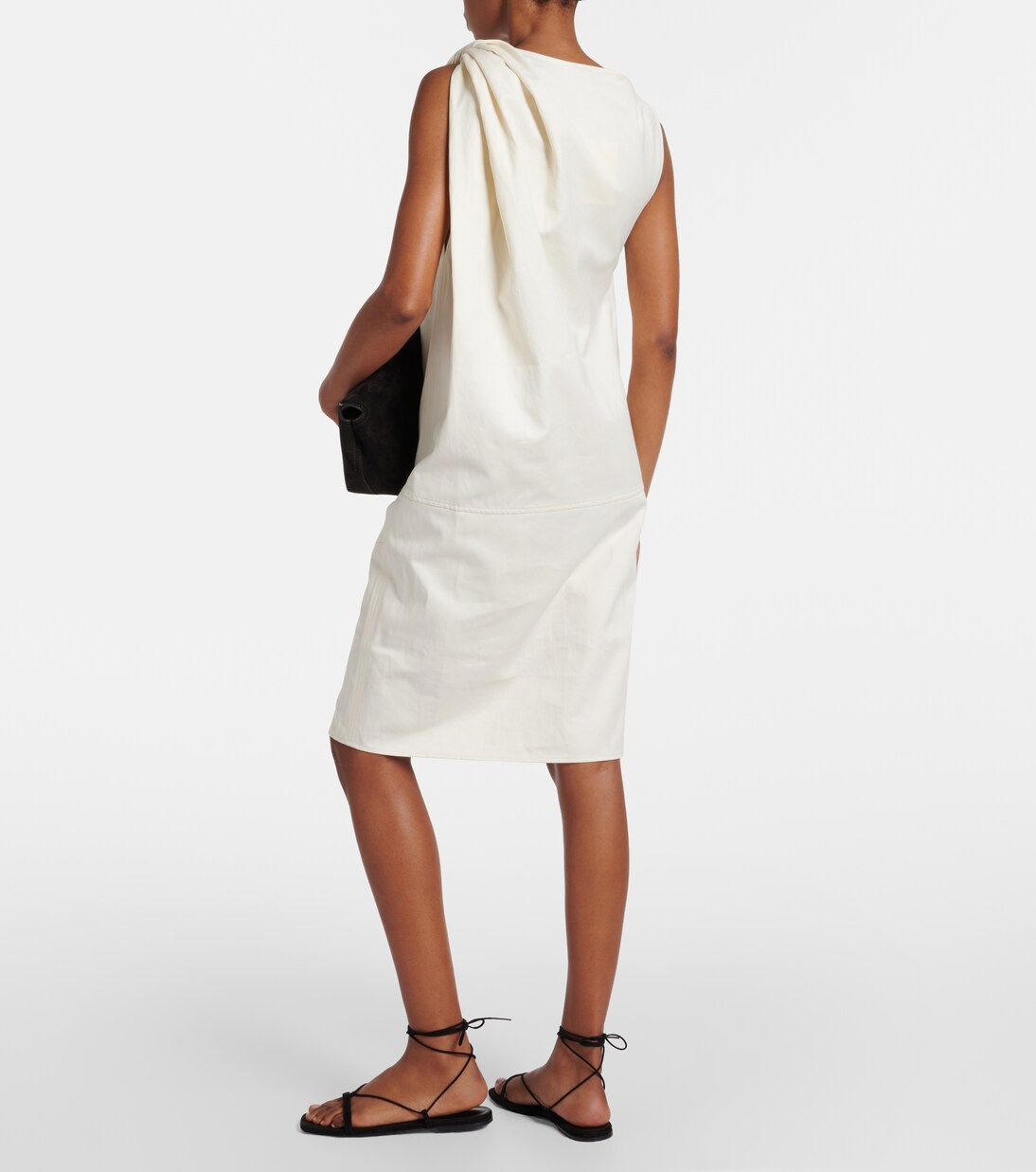 Robe en coton et lin | Toteme