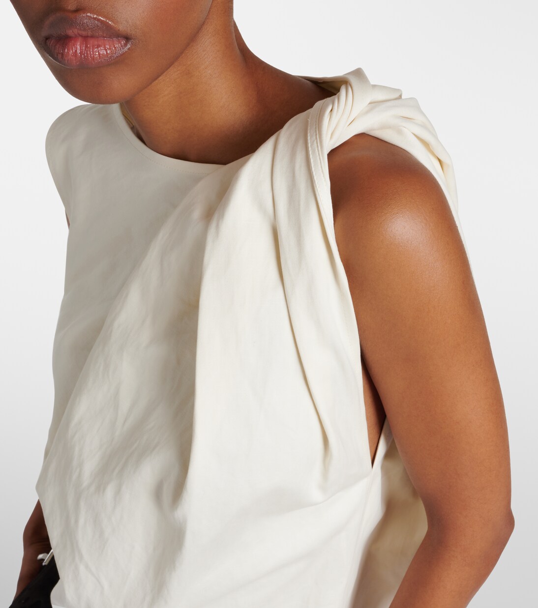 Robe en coton et lin | Toteme