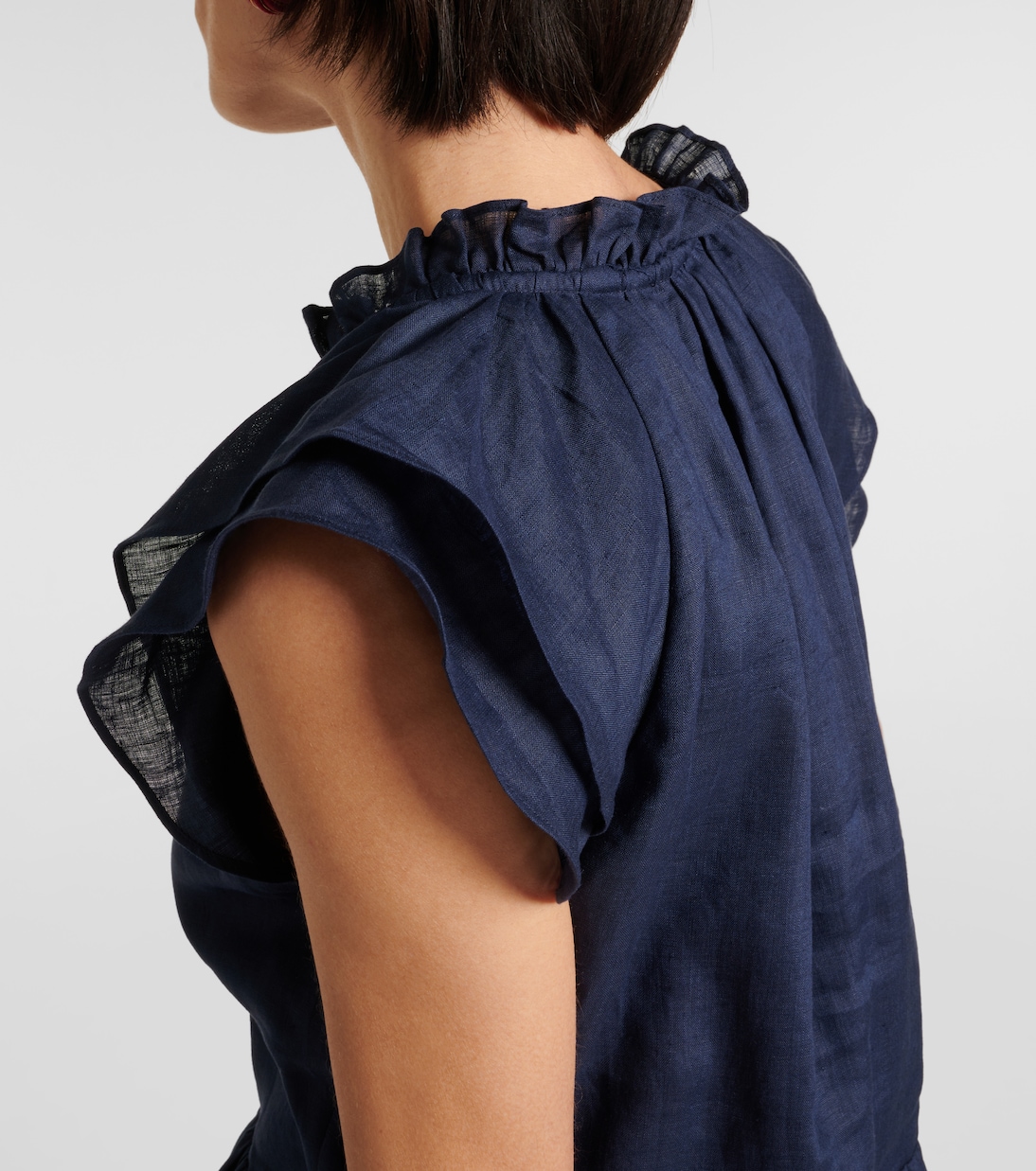 Zee linen minidress | Veronica Beard