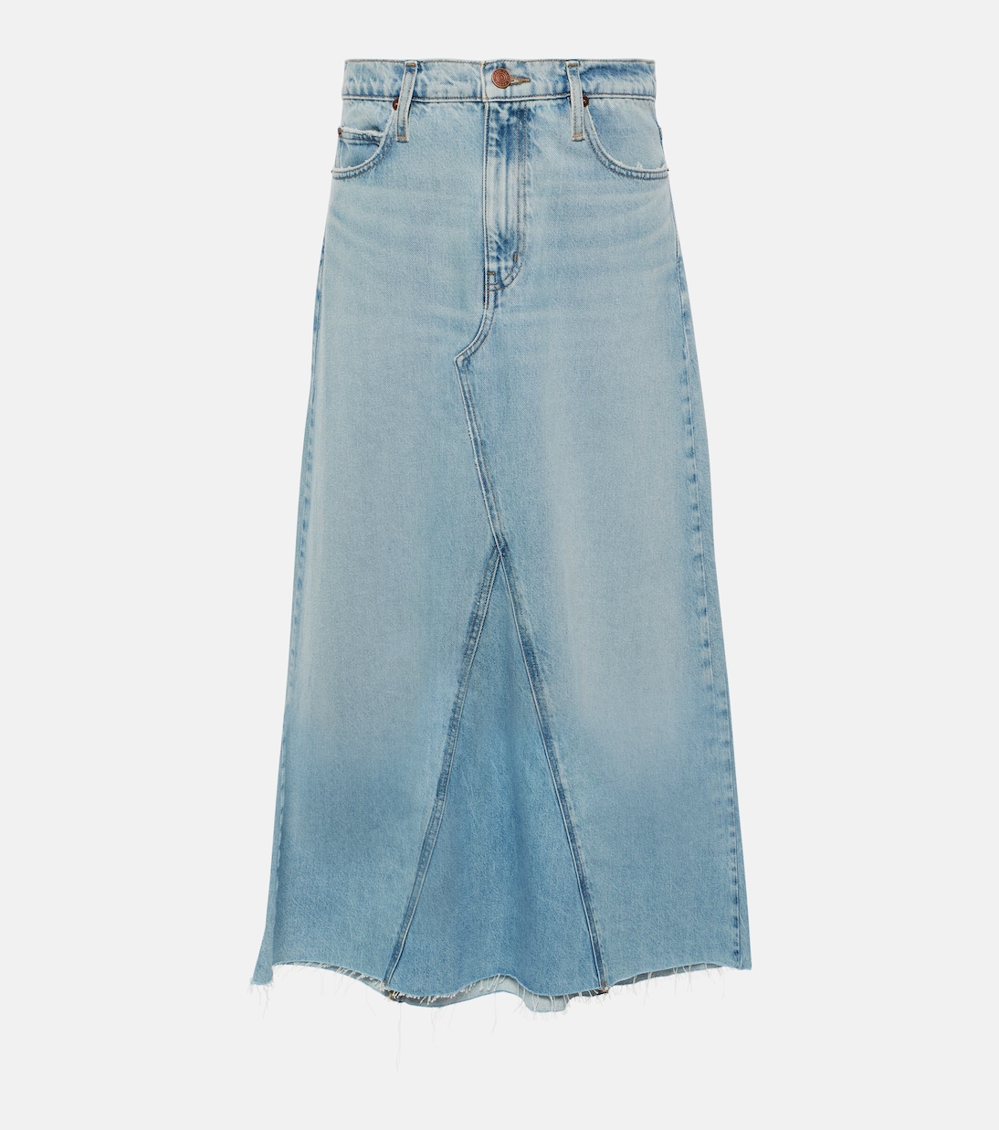 Dorothy denim maxi skirt | Frame