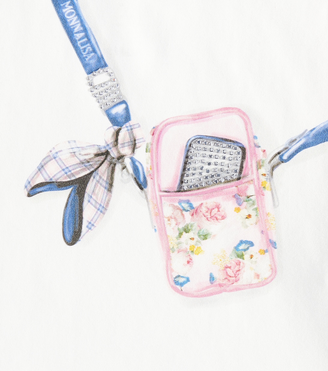 Printed cotton-blend top | Monnalisa