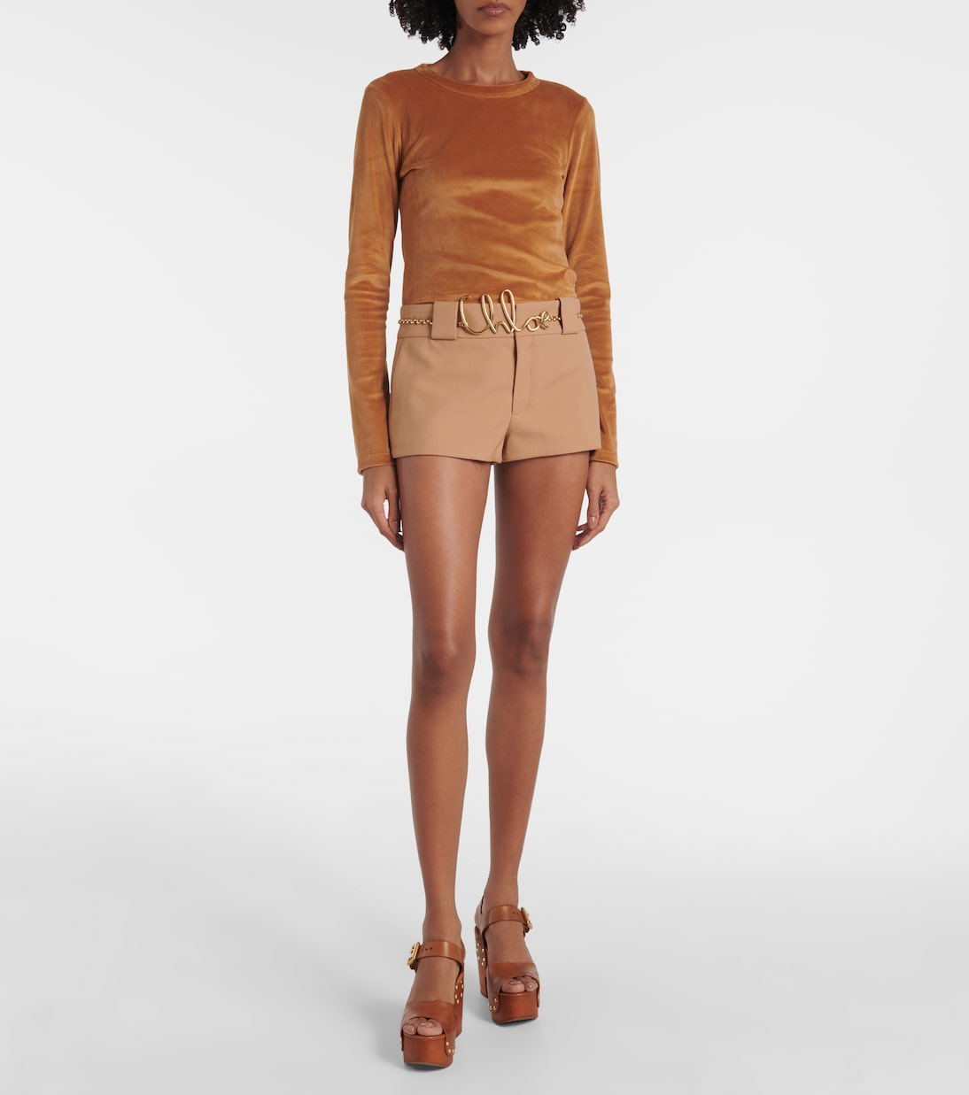 Virgin wool shorts | Chloé