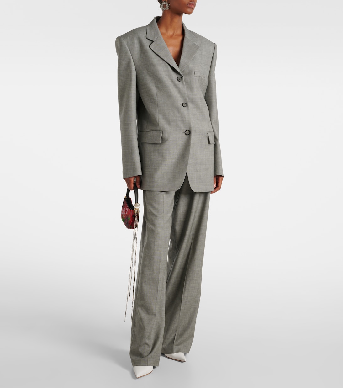 Oversize-Blazer aus Wolle | Magda Butrym