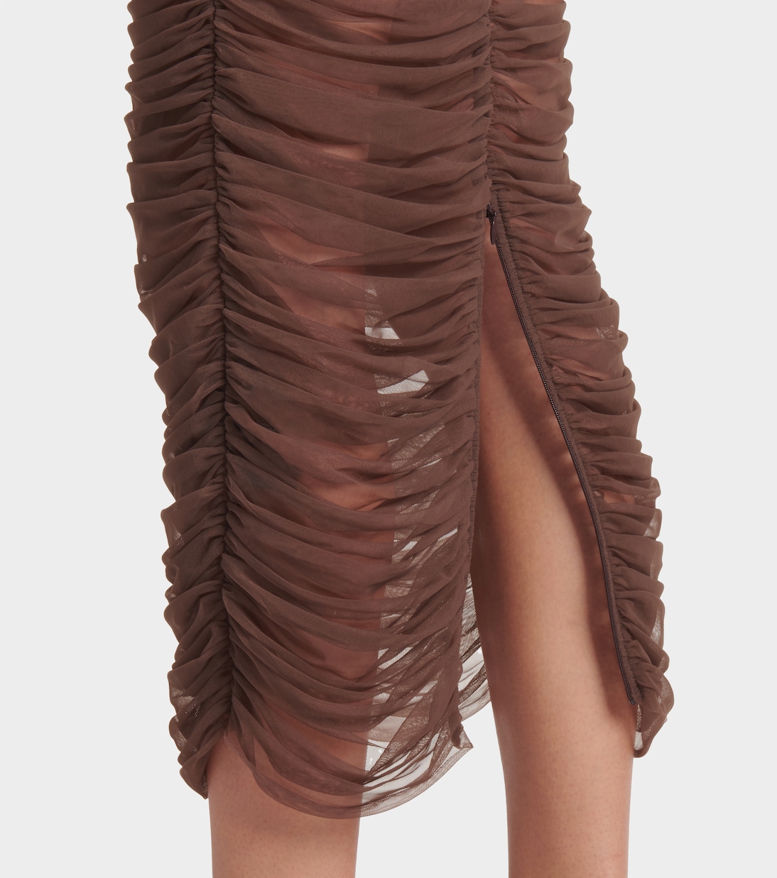 Midirock aus Mesh | Alex Perry