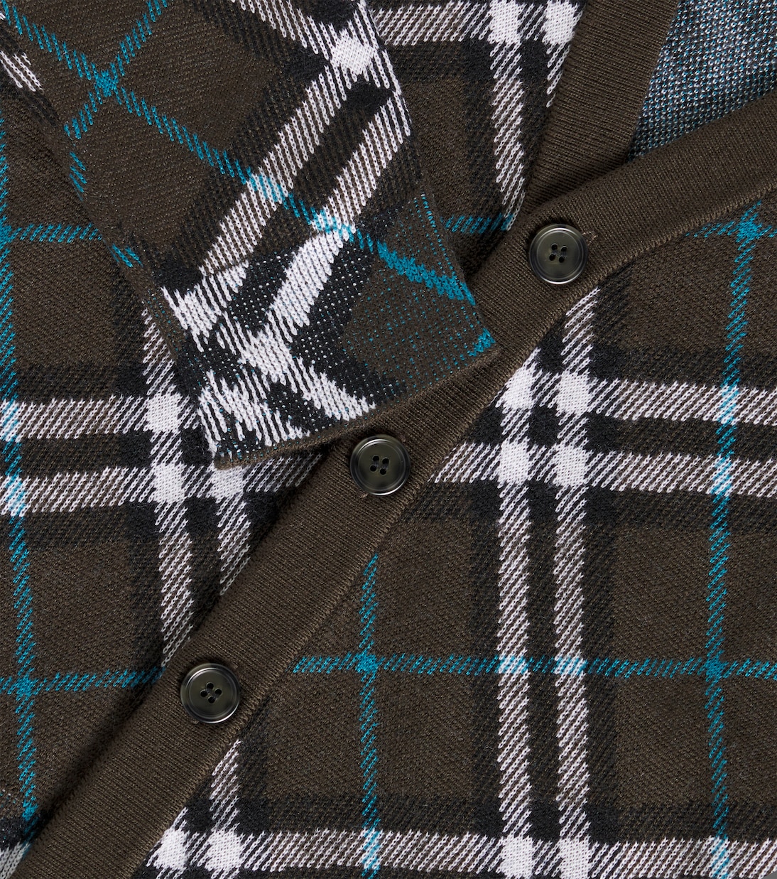 Cárdigan de lana a cuadros | Burberry Kids