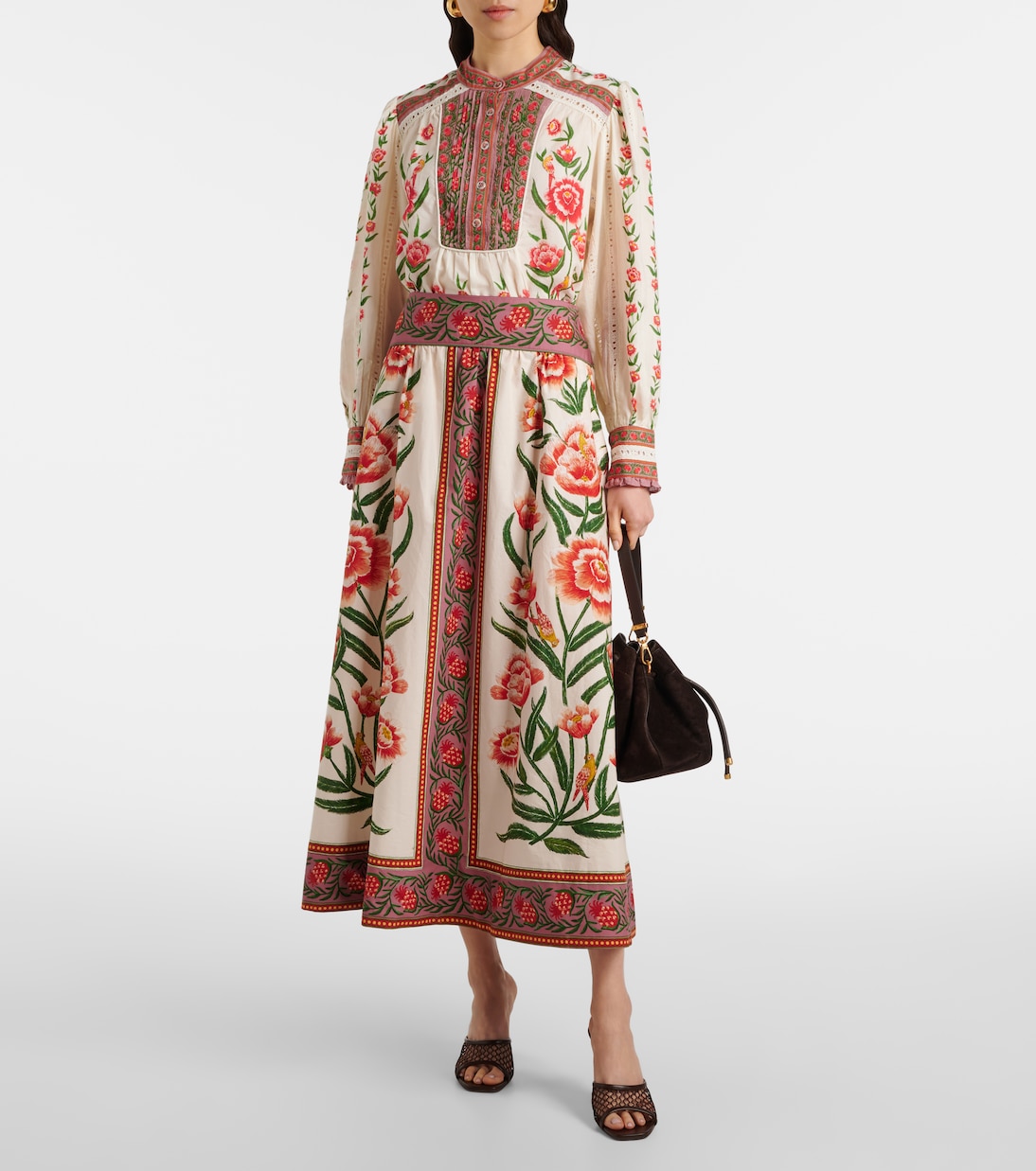 Bedruckte Bluse aus einem Baumwollgemisch | Farm Rio