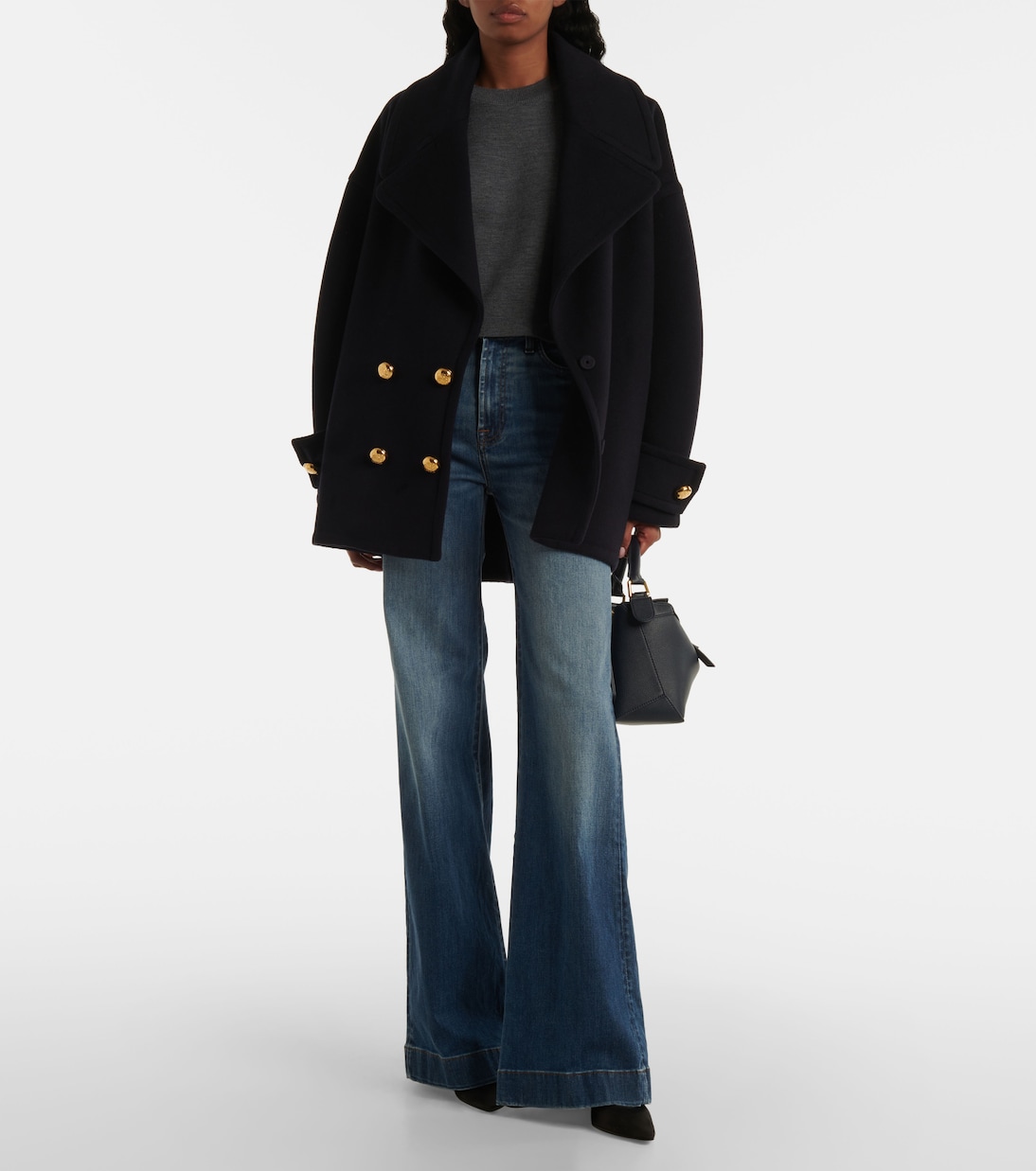 Modern Dojo Groovy high-rise flared jeans  | 7 For All Mankind