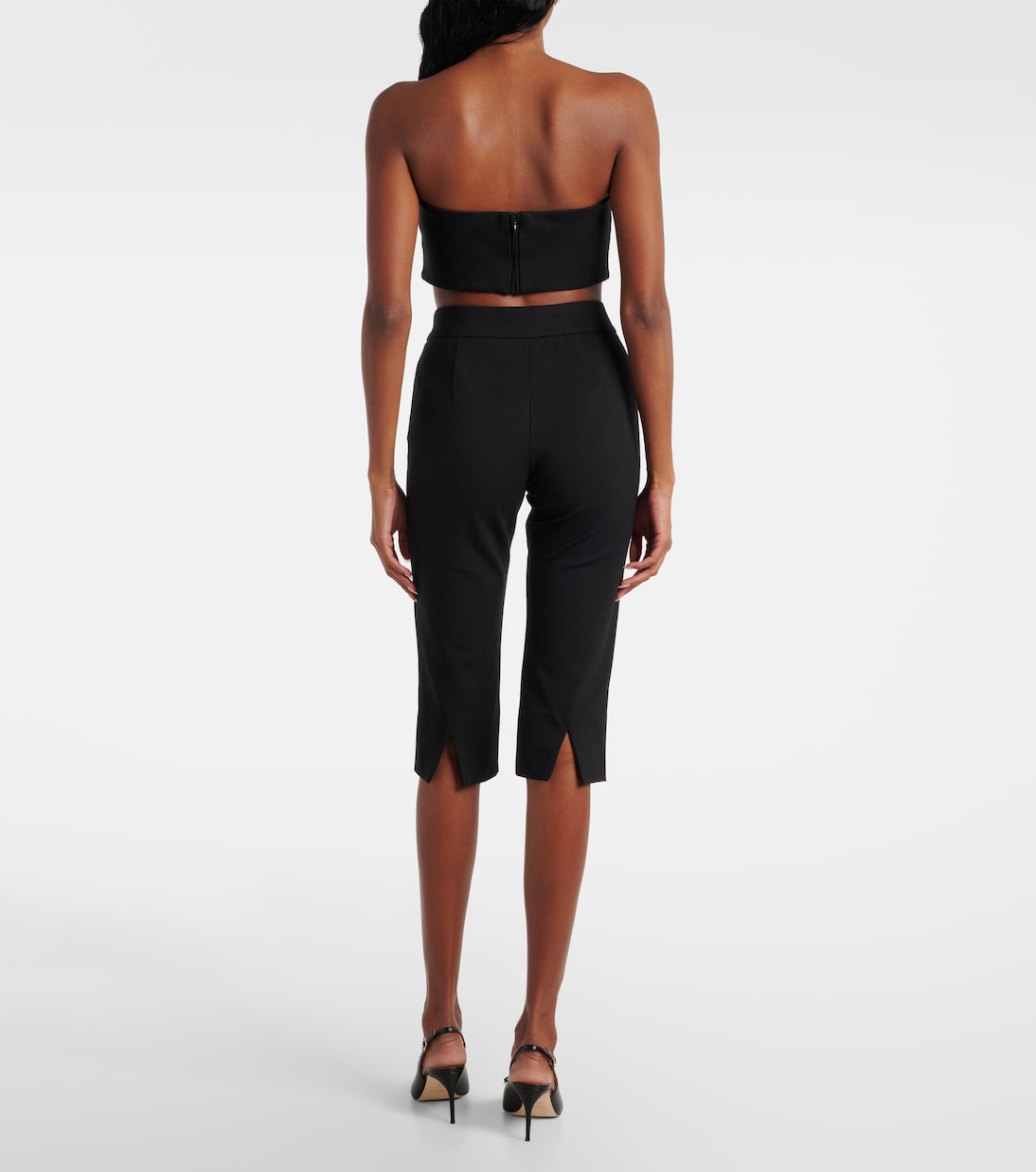 High-Rise-Caprihose Leone | Staud