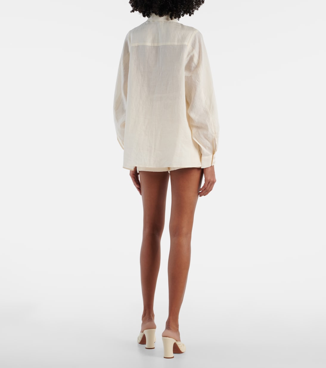 Crush ramie shirt | Zimmermann