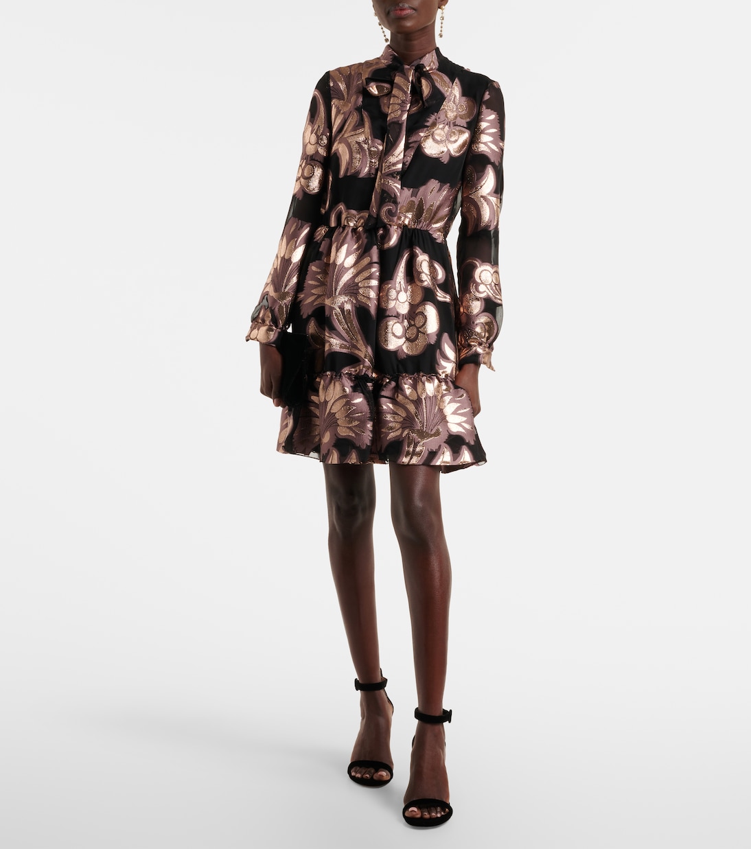 Sandalen Gaeta 95 aus Samt | Gianvito Rossi