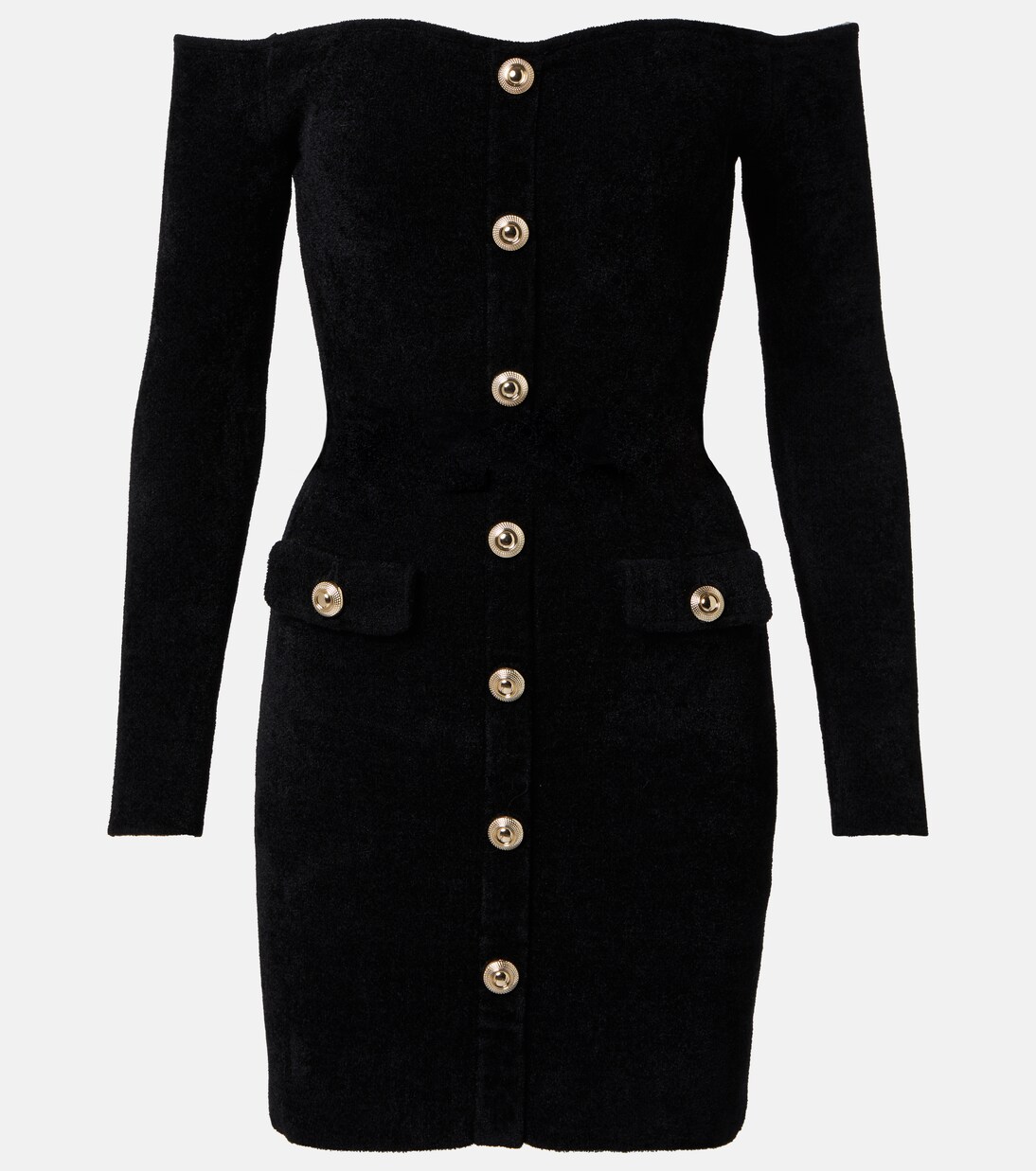 Minikleid aus Chenille | Self-Portrait