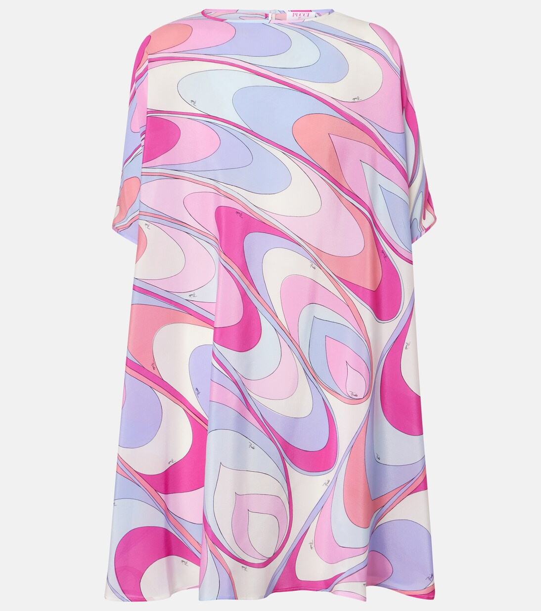 Printed silk crêpe de chine kaftan | Pucci