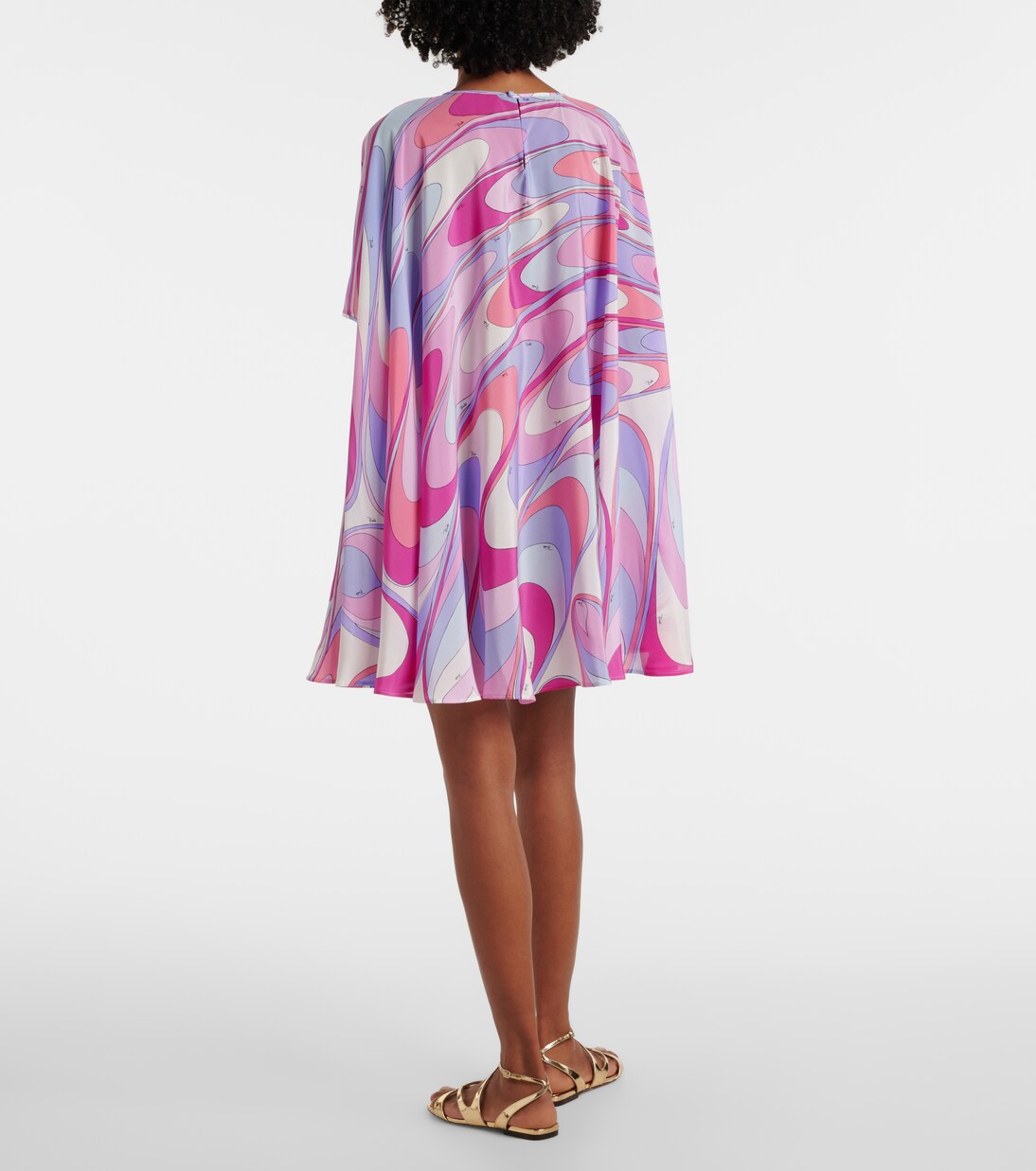 Printed silk crêpe de chine kaftan | Pucci