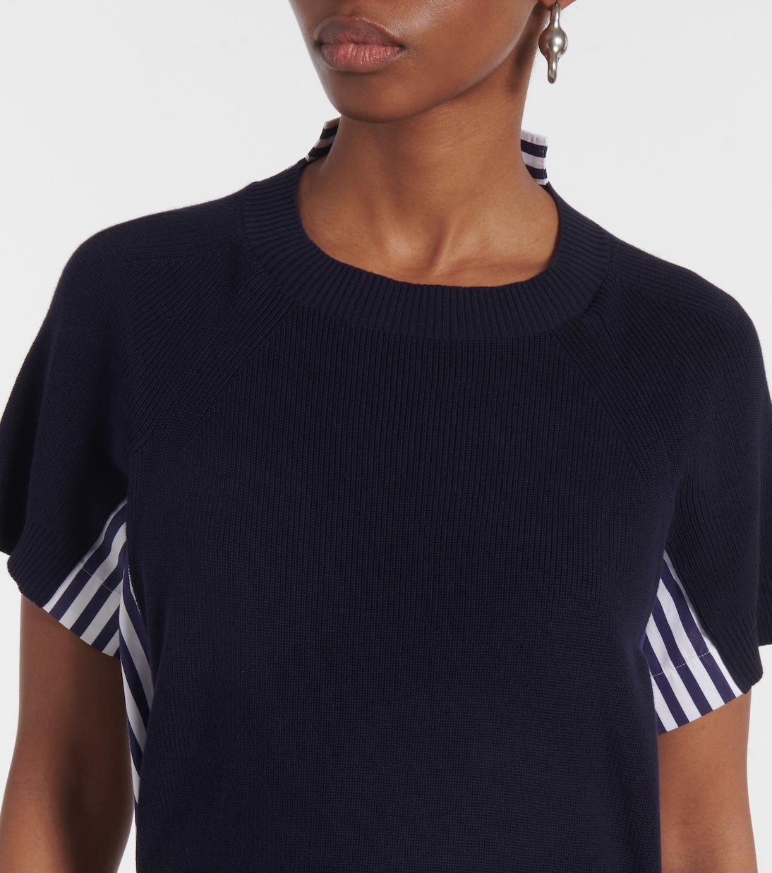 Midikleid aus Baumwolle | Sacai