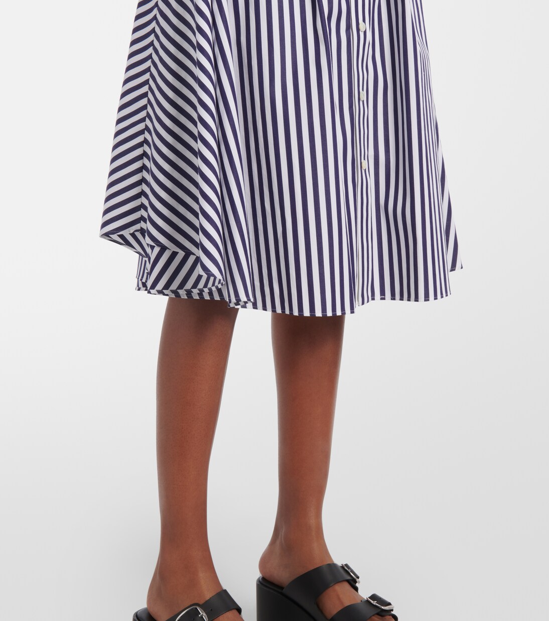 Midikleid aus Baumwolle | Sacai