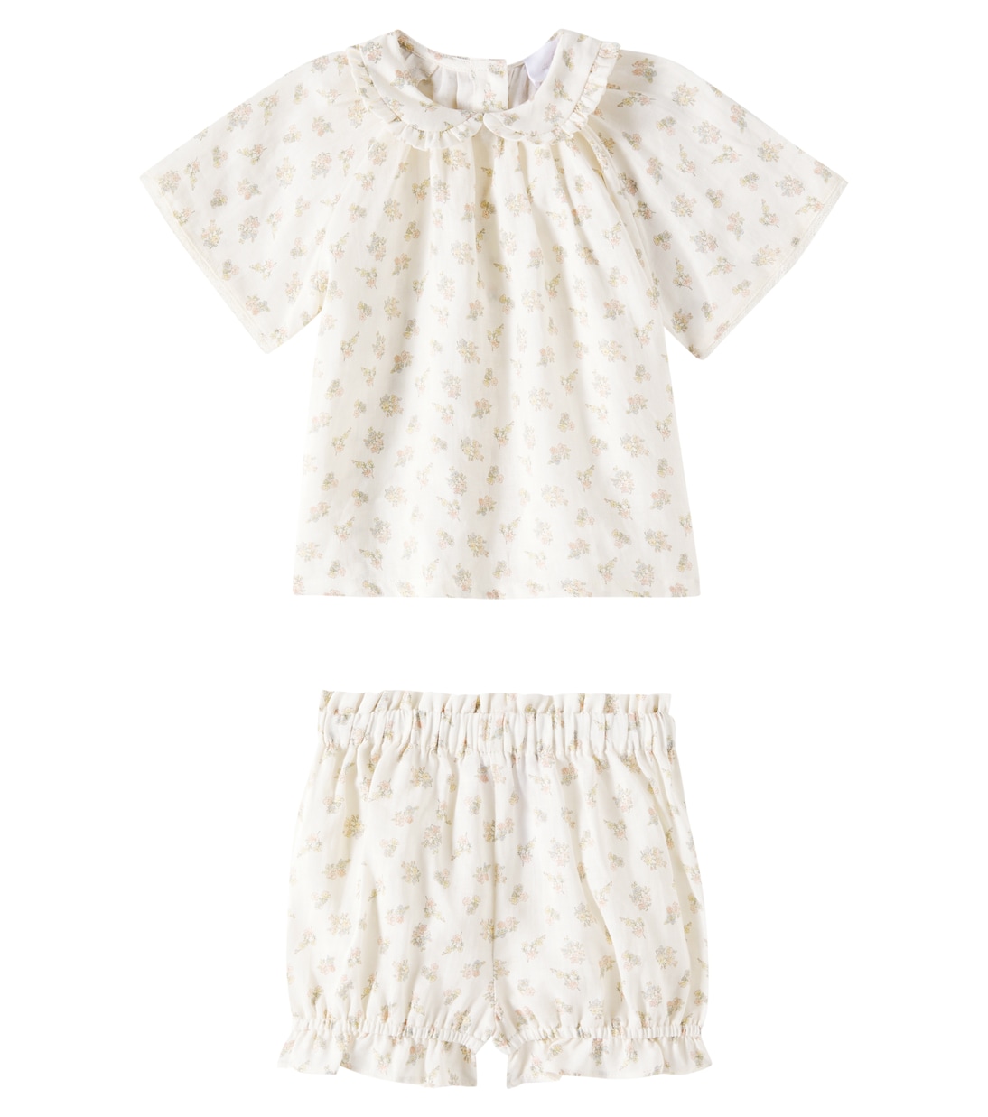 Baby Vienna ramie dress and bloomers set | C'era Una Volta