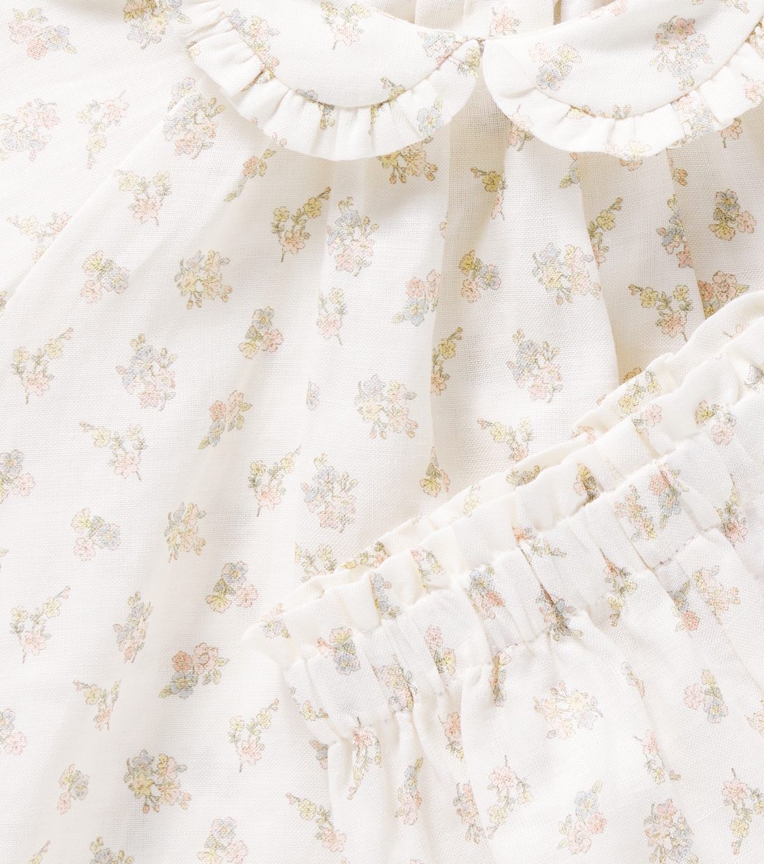 Baby Vienna ramie dress and bloomers set | C'era Una Volta