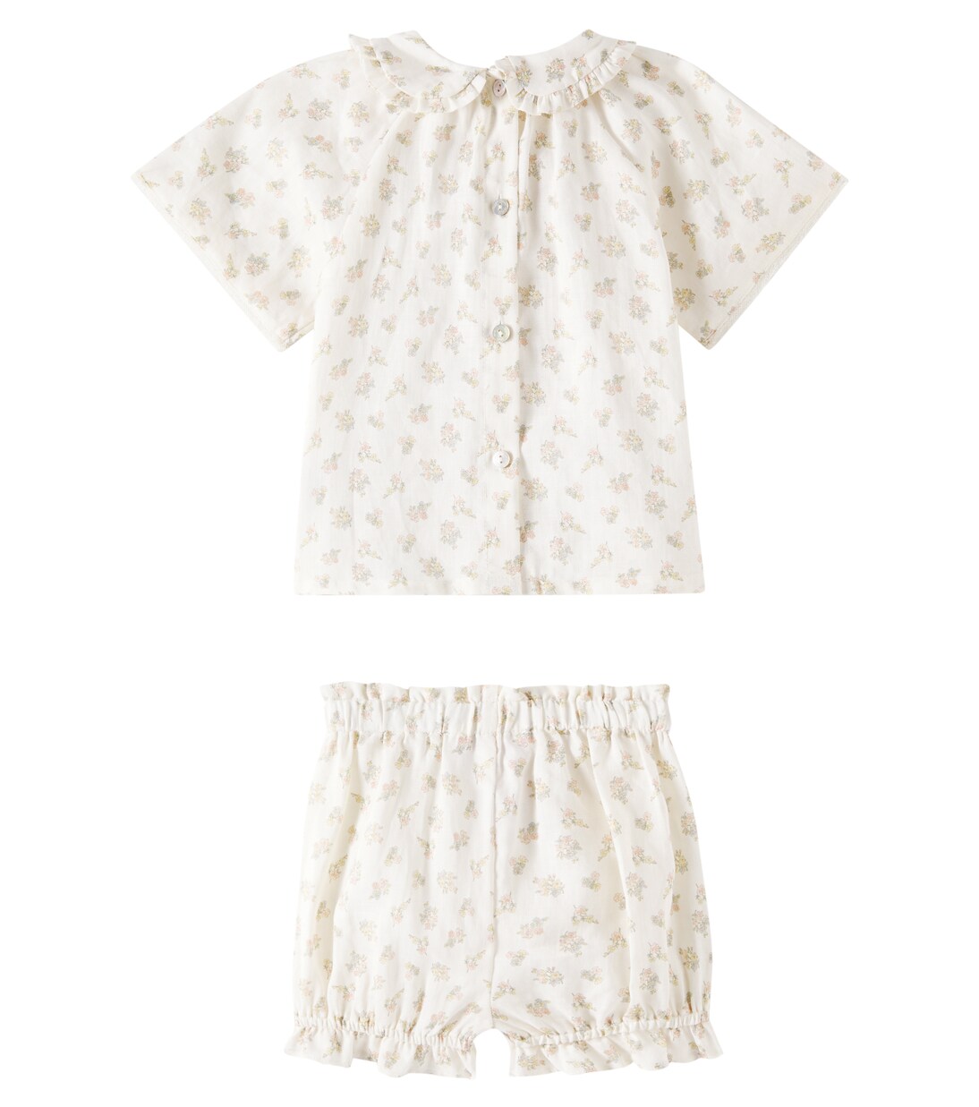 Baby Vienna ramie dress and bloomers set | C'era Una Volta