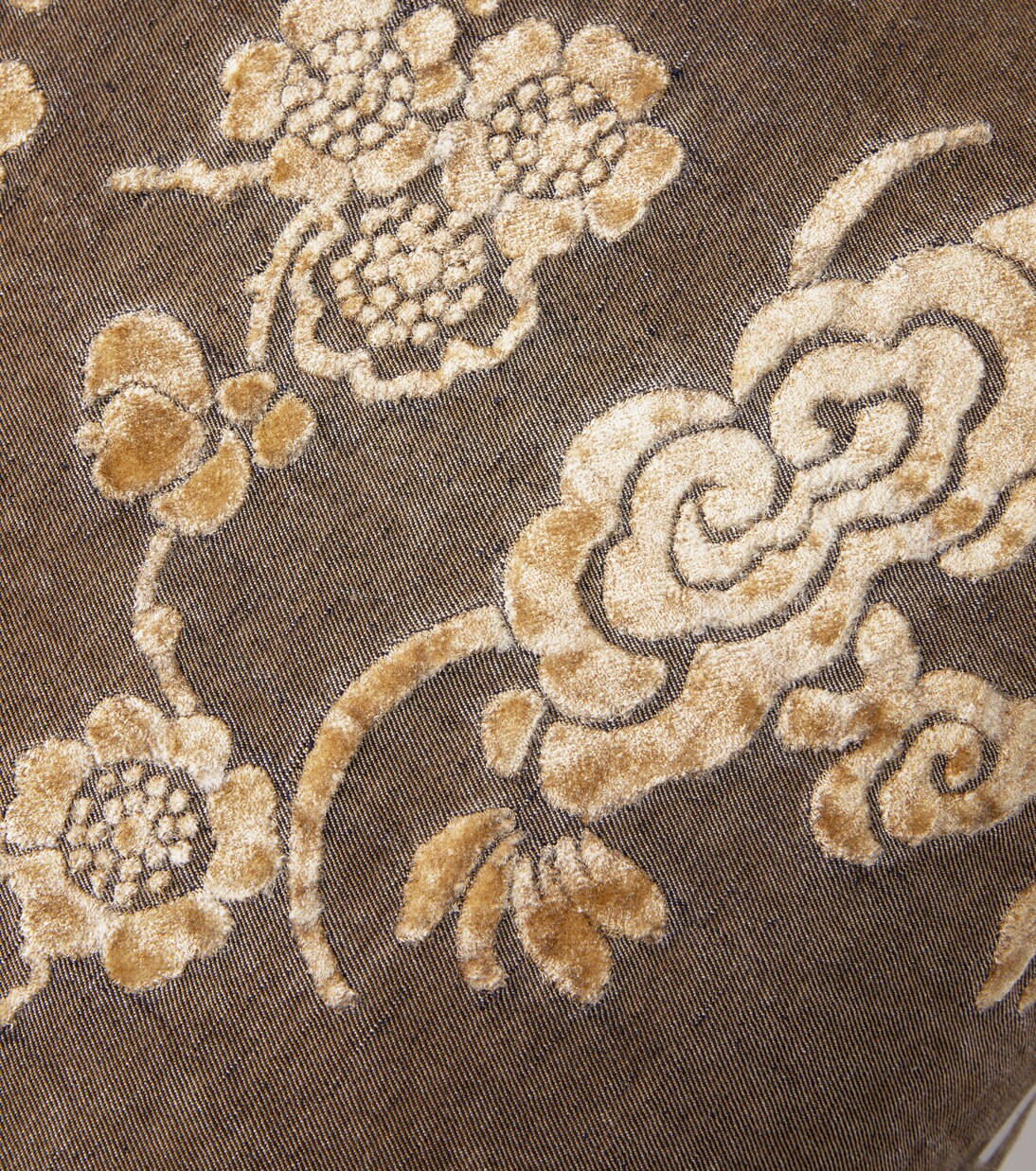 Kissen Scabiosa mit Samt | The House of Lyria