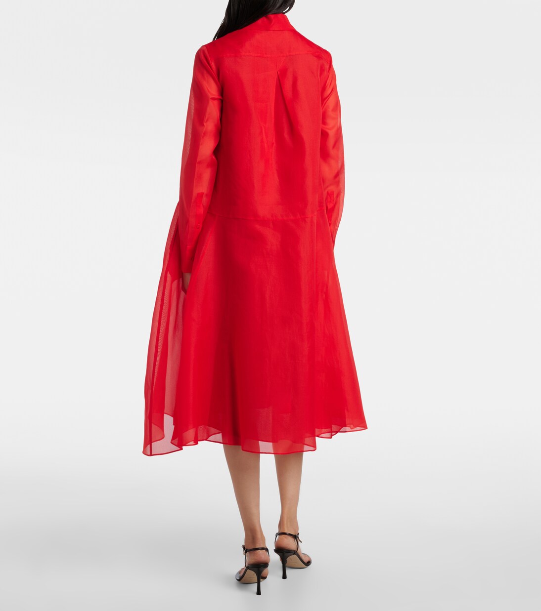 Robe chemise Sissy en soie | Altuzarra