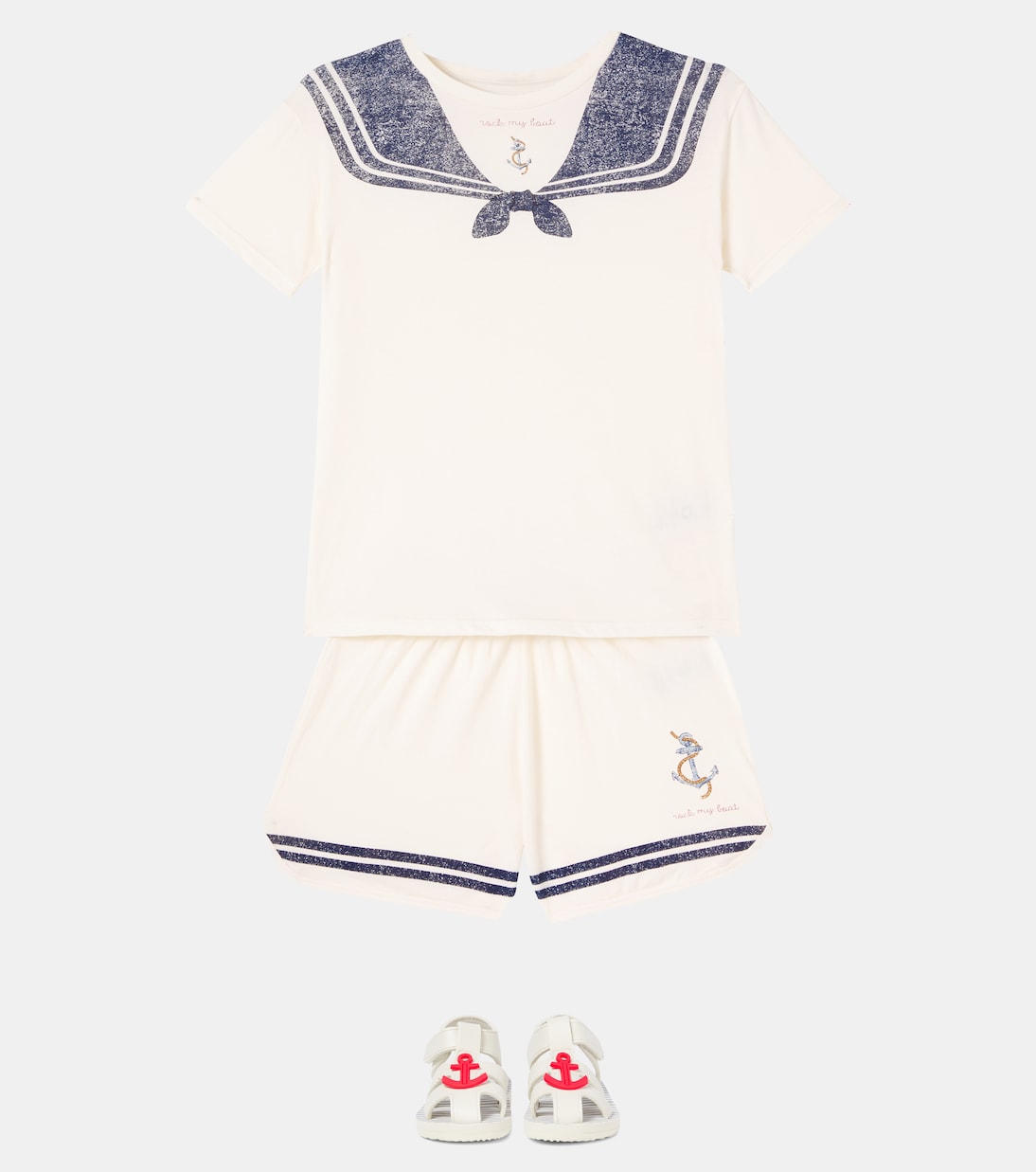 Famo cotton T-shirt and shorts set | Konges Sløjd