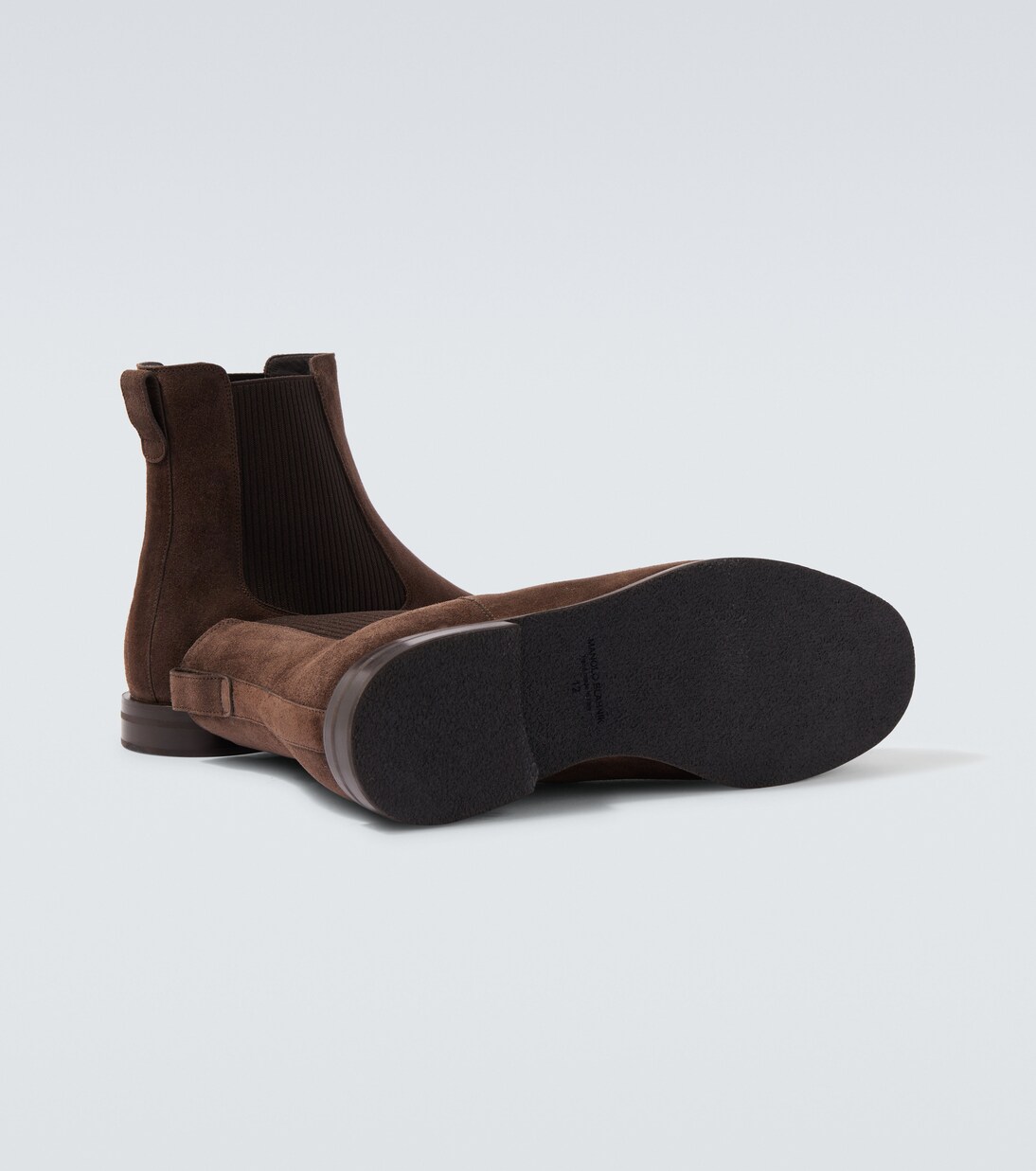 Sempione suede Chelsea boots | Manolo Blahnik