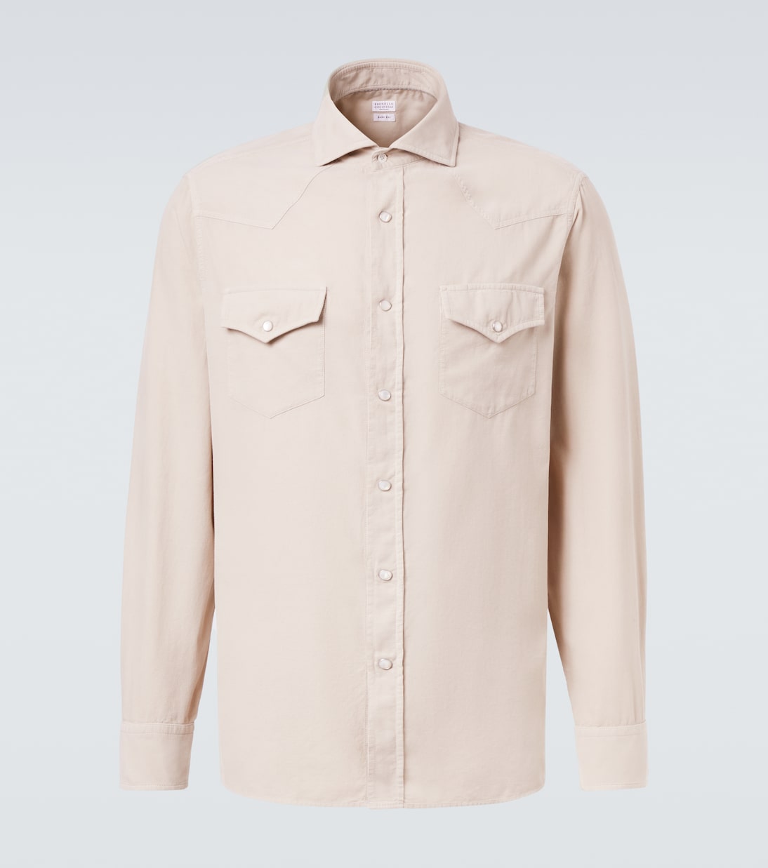 Camicia LS in cotone  | Brunello Cucinelli
