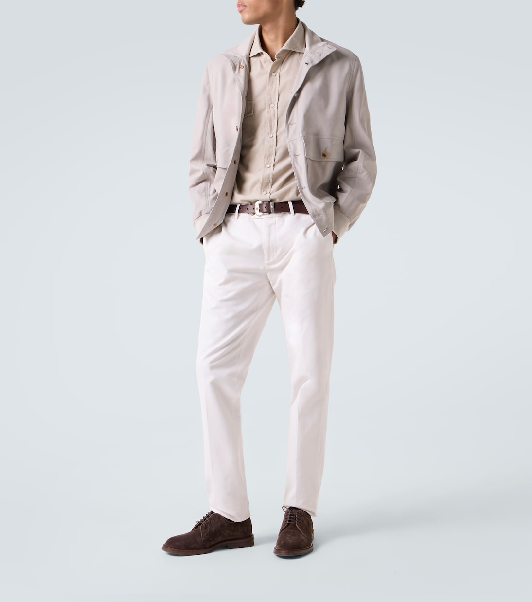 Camicia LS in cotone  | Brunello Cucinelli