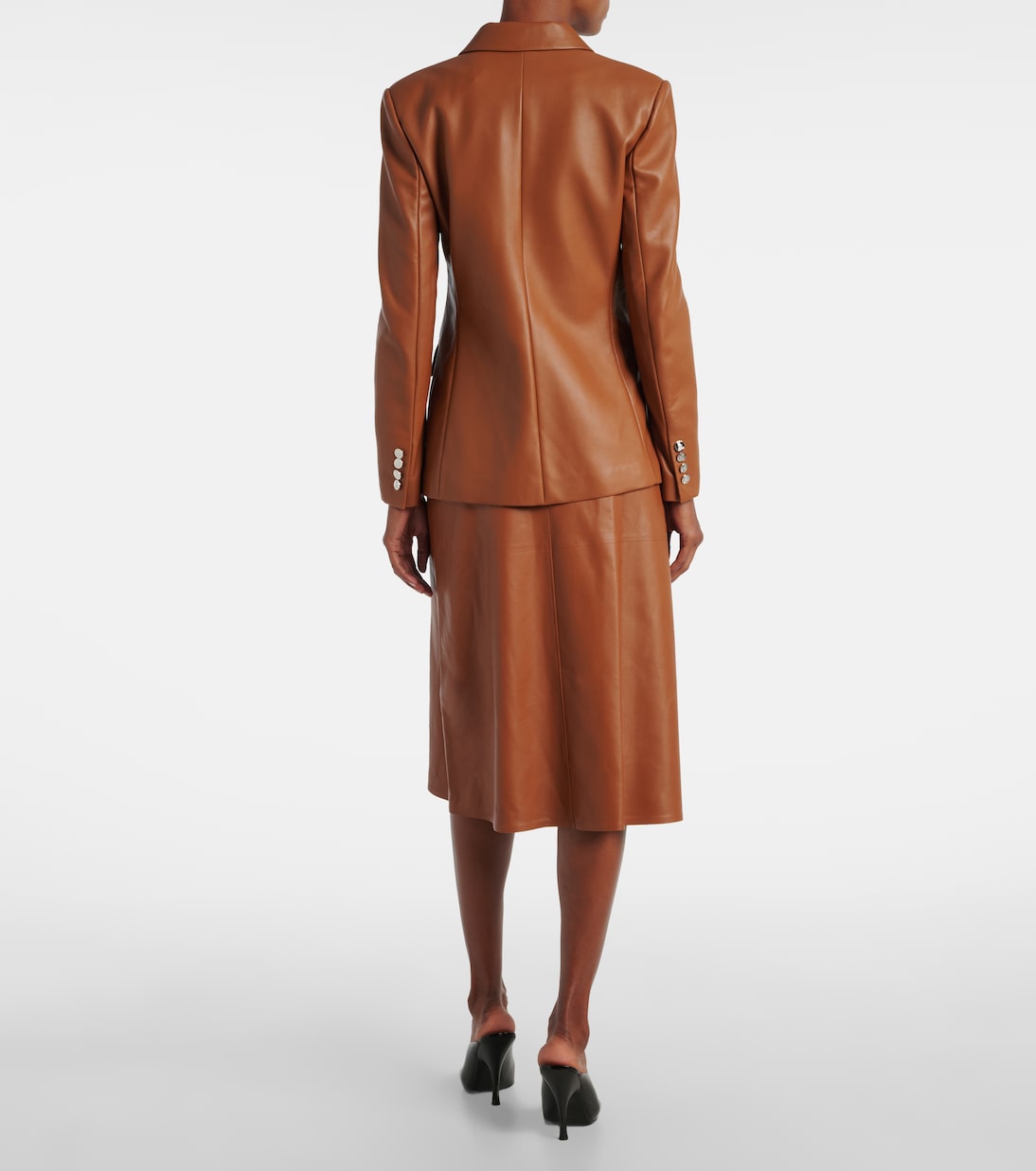 Blazer Camden en cuir | Ralph Lauren Collection