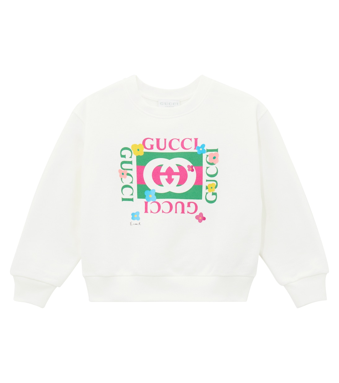 x Euan Roberts – Sweat-shirt en coton à logo | Gucci Kids