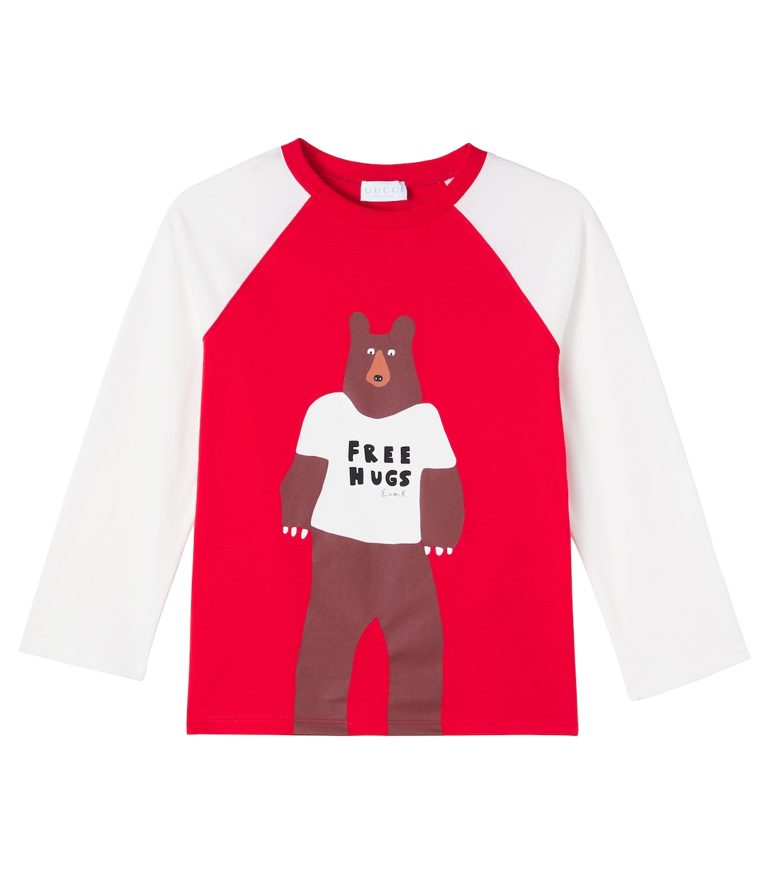 X Euan Roberts Longsleeve aus Baumwoll-Jersey | Gucci Kids
