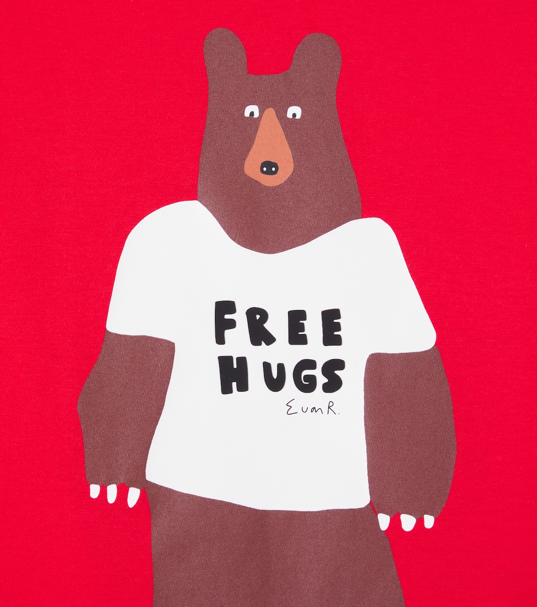 X Euan Roberts Longsleeve aus Baumwoll-Jersey | Gucci Kids