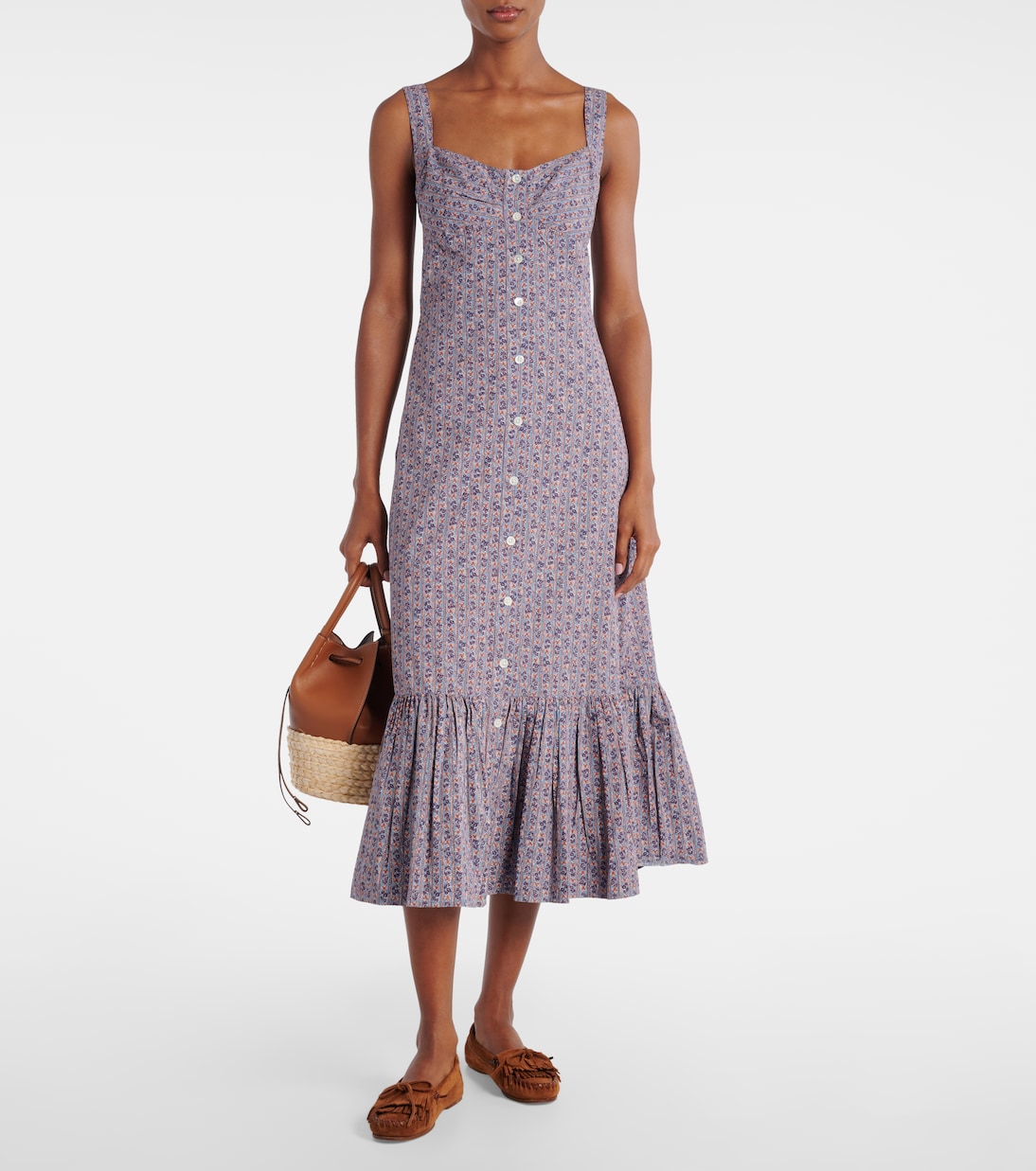 Midikleid aus Baumwolle | Polo Ralph Lauren