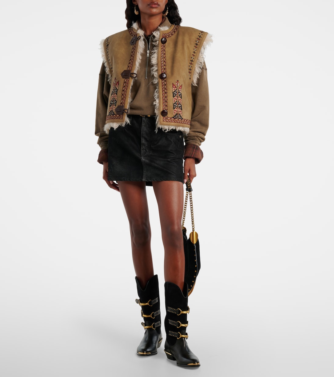 Chaleco Clemencia bordado | Marant Etoile