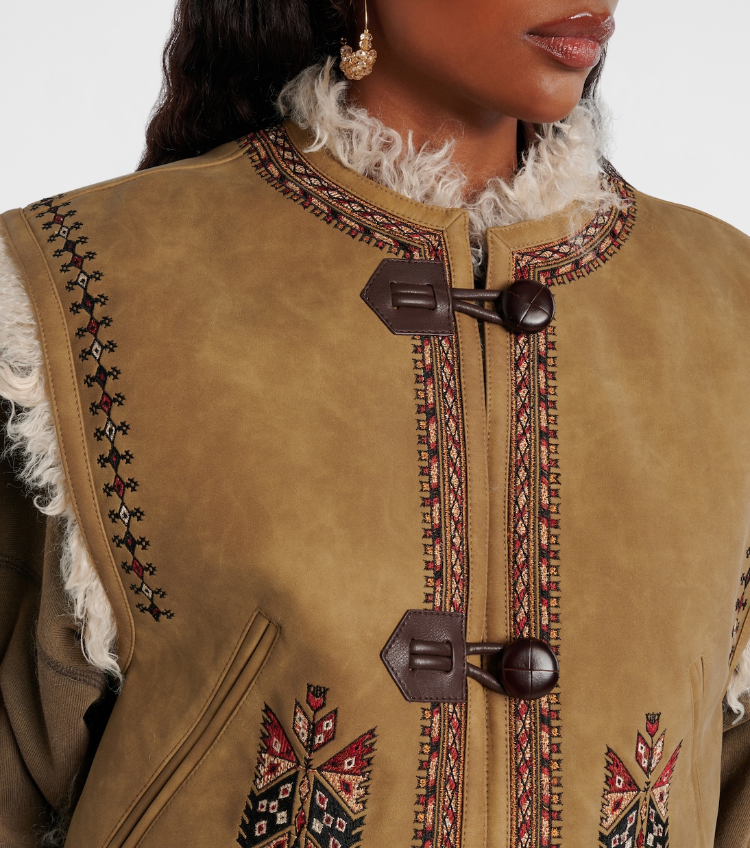 Chaleco Clemencia bordado | Marant Etoile