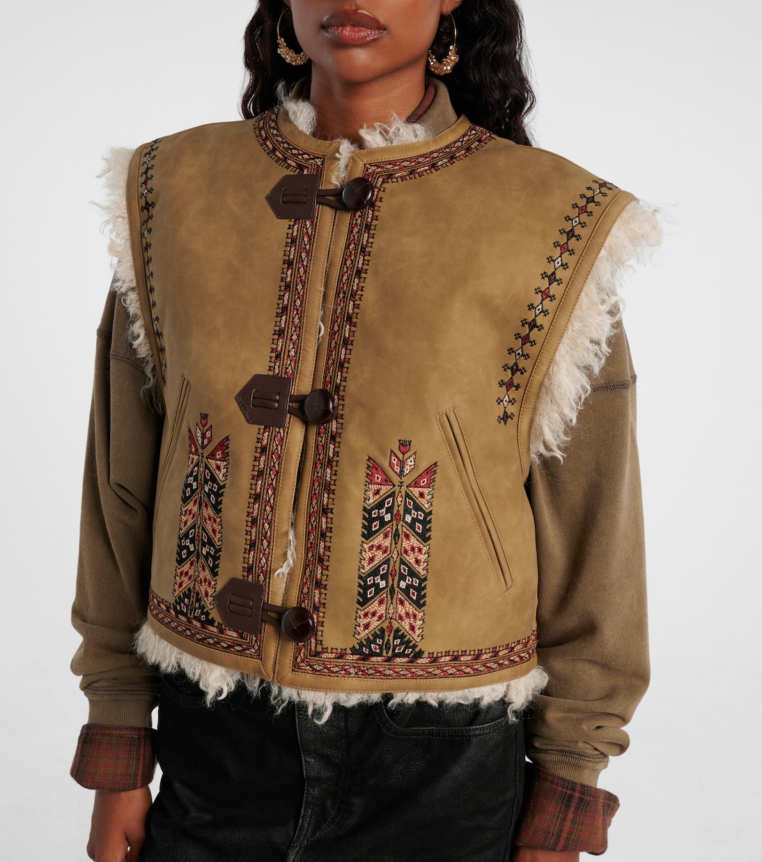 Chaleco Clemencia bordado | Marant Etoile