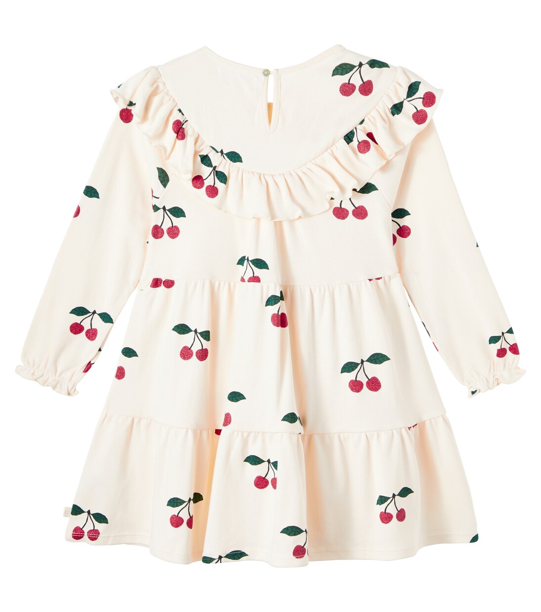 Kleid Mali aus Baumwolle mit Glitter | Konges Sløjd