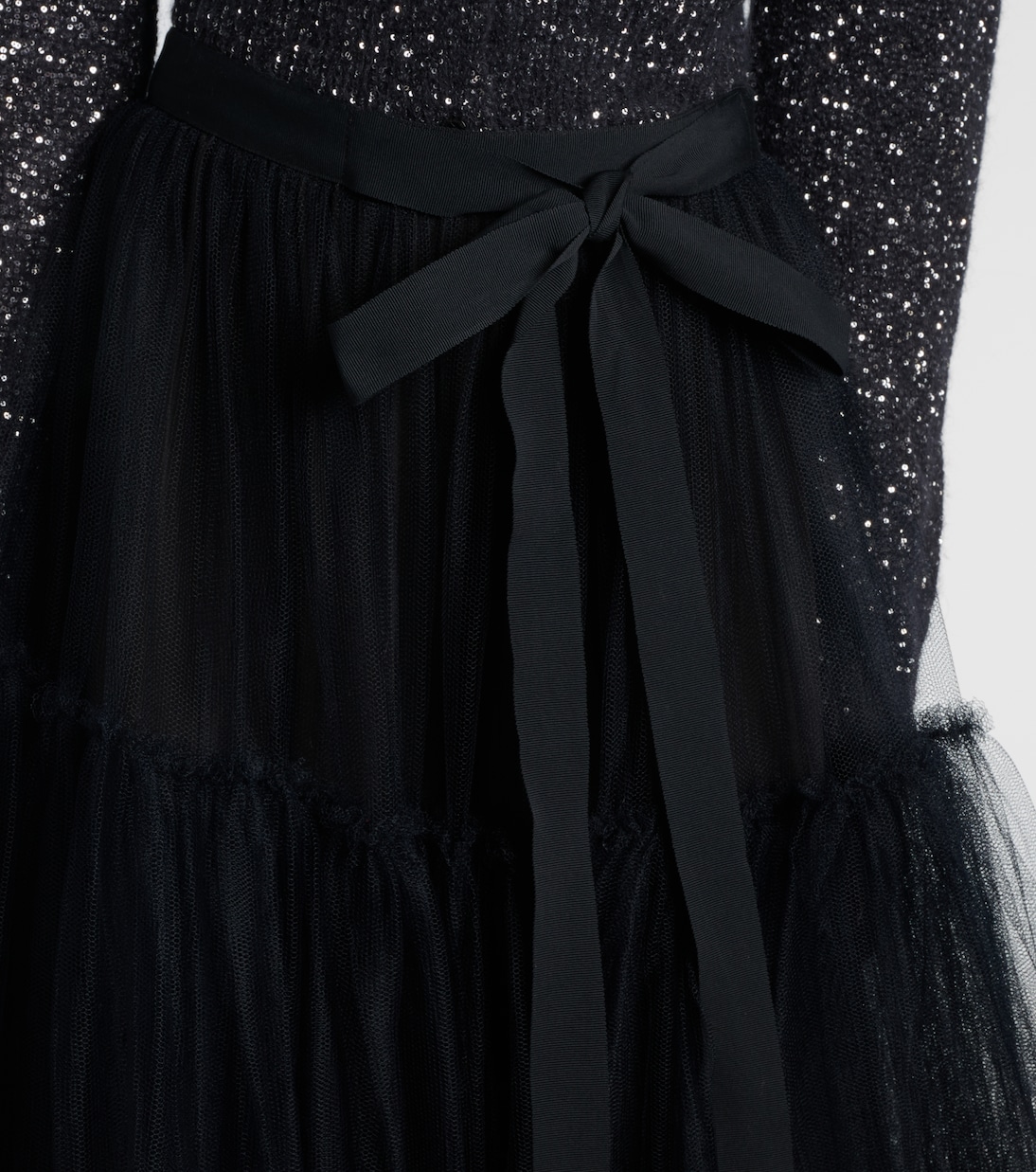 Midirock aus Tüll | Erdem