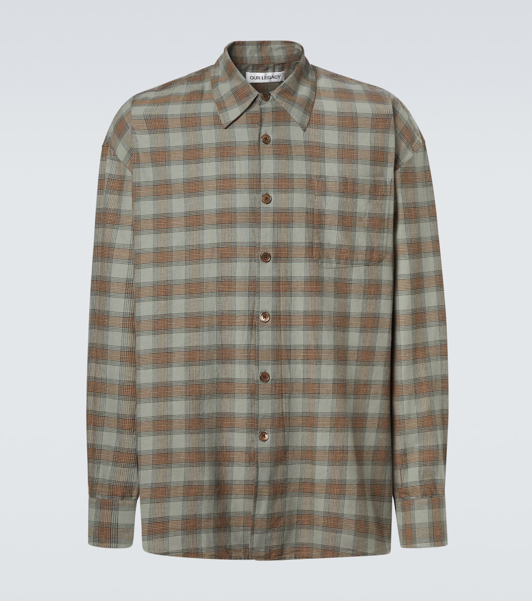 Hemd Borrowed aus Baumwollflanell | Our Legacy