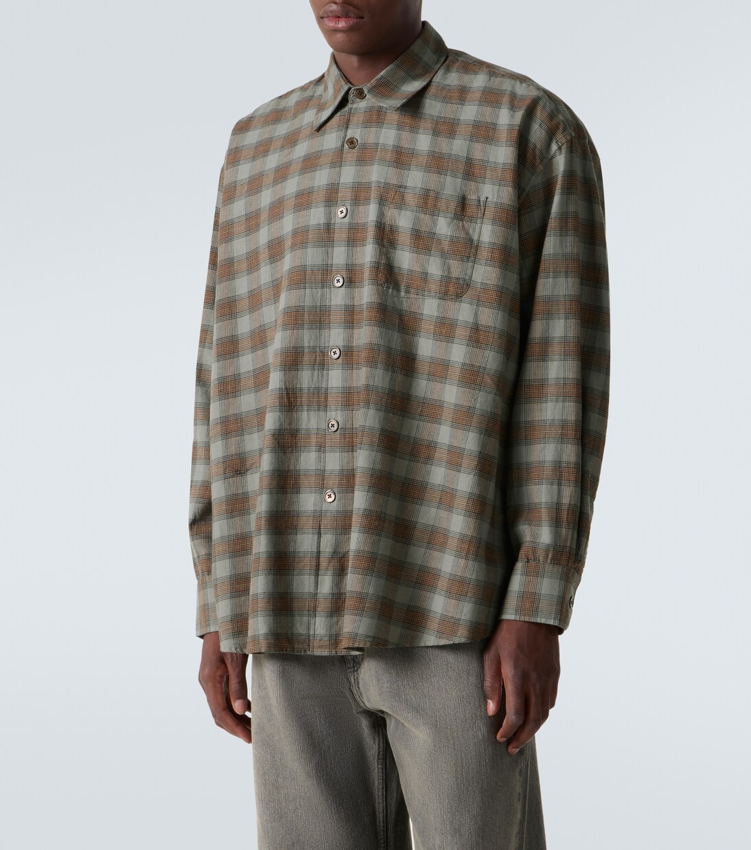 Hemd Borrowed aus Baumwollflanell | Our Legacy