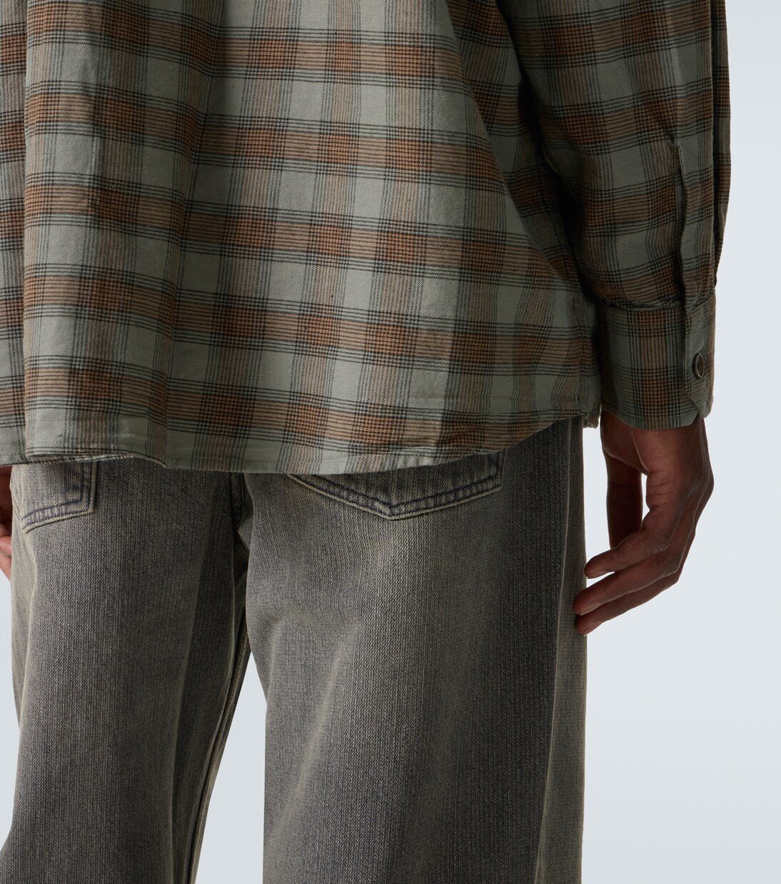 Hemd Borrowed aus Baumwollflanell | Our Legacy