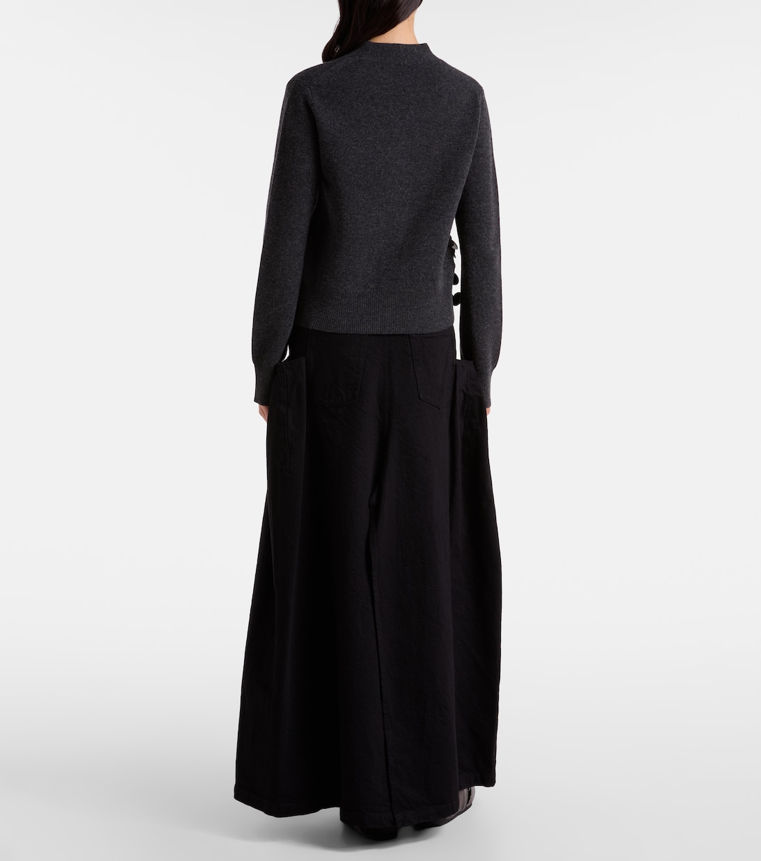 Cardigan en laine à sequins | Sacai