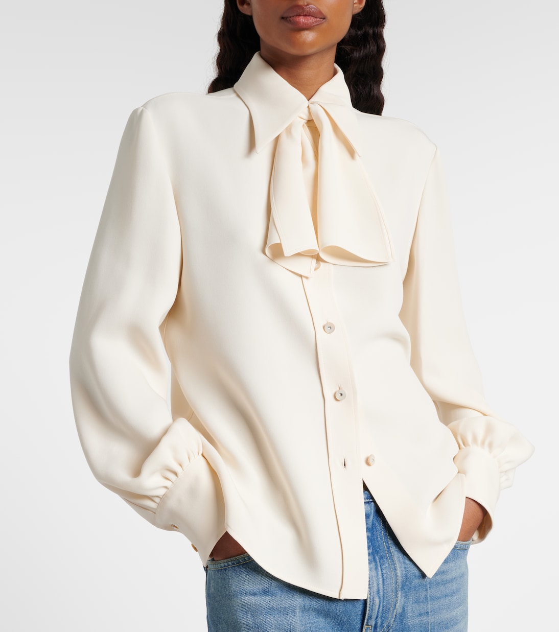 Cady Couture silk blouse | Valentino