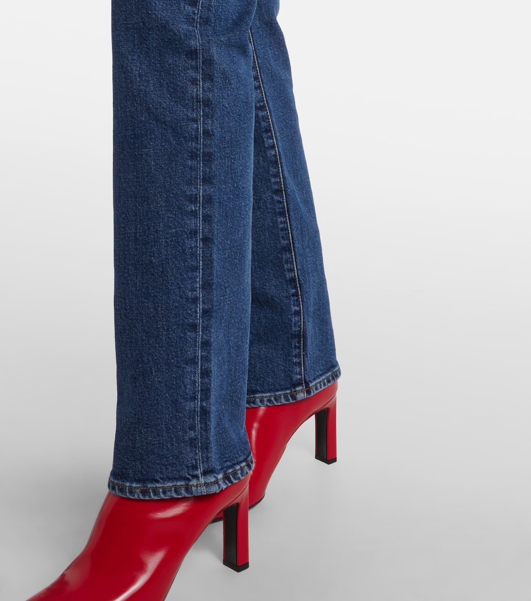 Ruler high-rise slim jeans | Frame