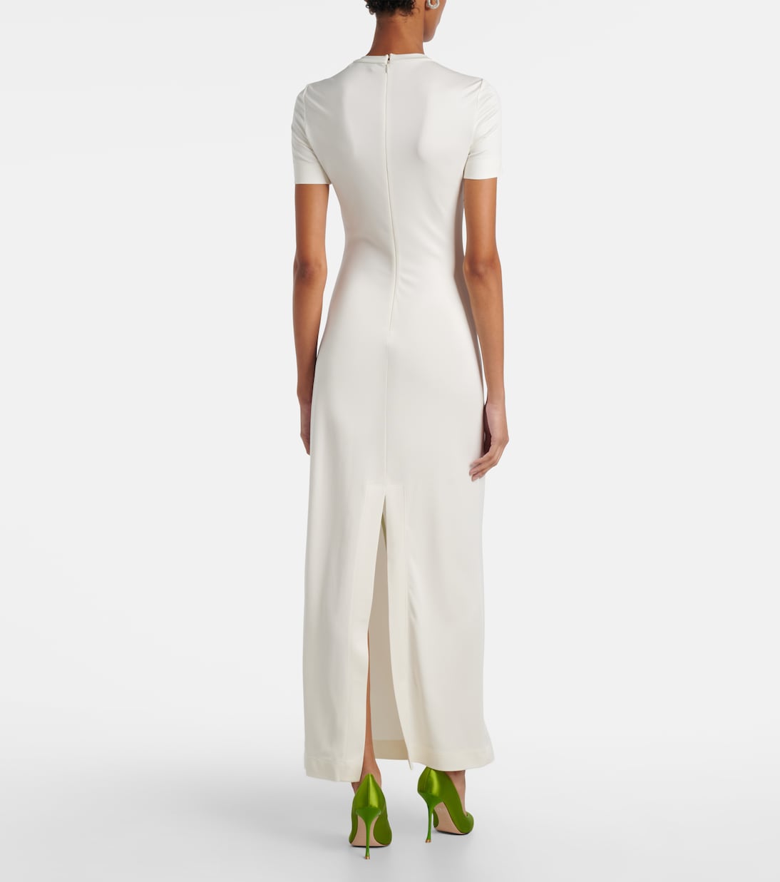 Floral jersey cocktail dress | Oscar de la Renta