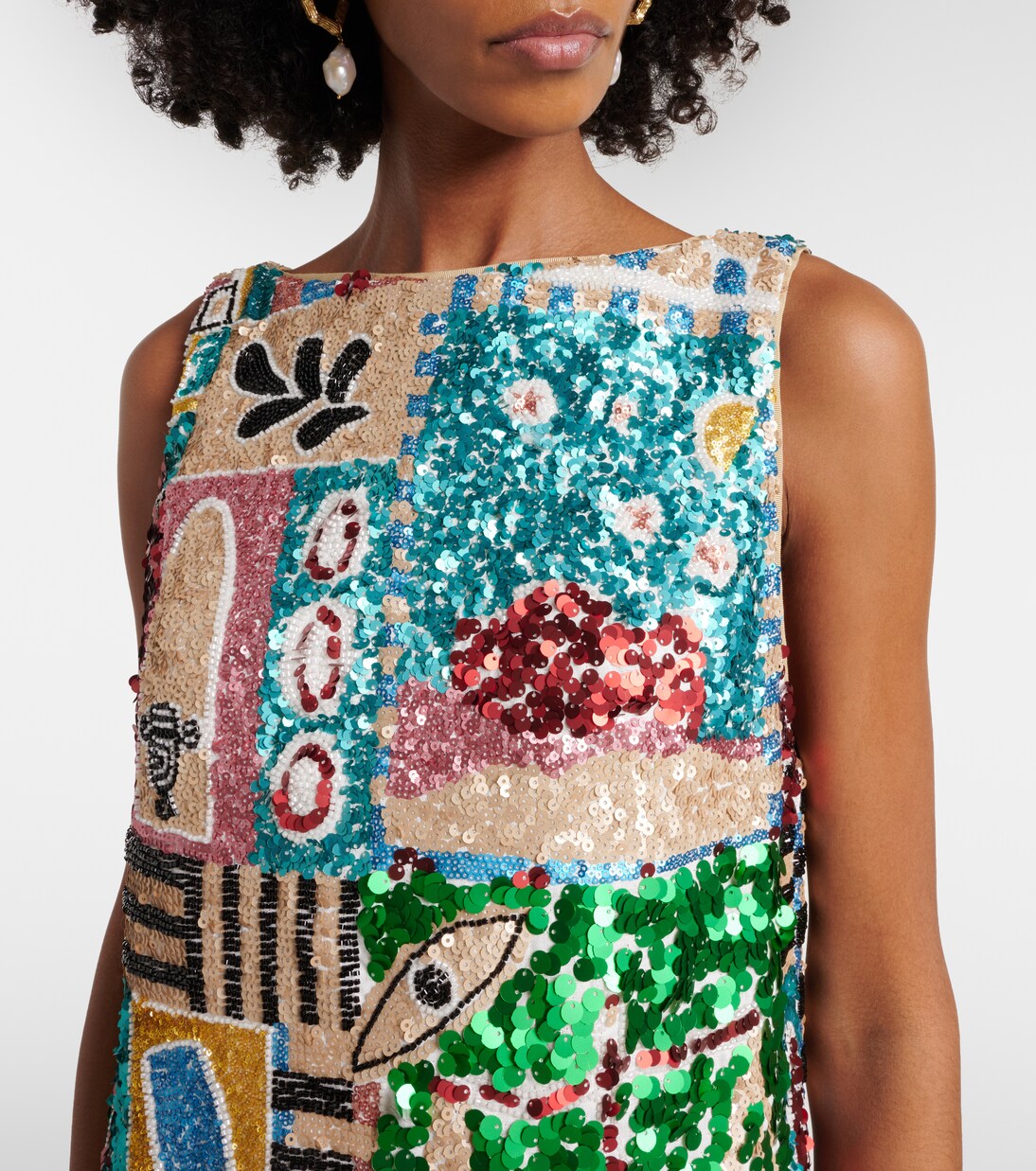 X LRNCE Minikleid Jazz aus Leinen | Alémais