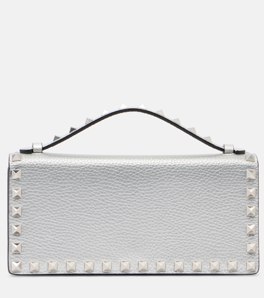Crossbody Bag Rockstud Mini aus Metallic-Leder | Valentino Garavani