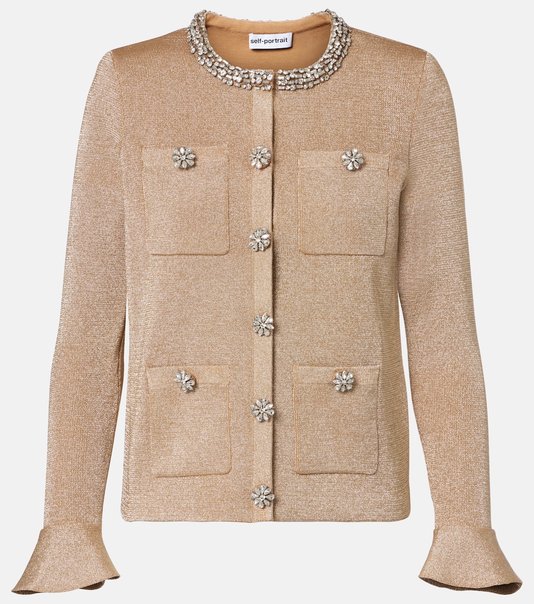 Embellished cardigan | Self-Portrait