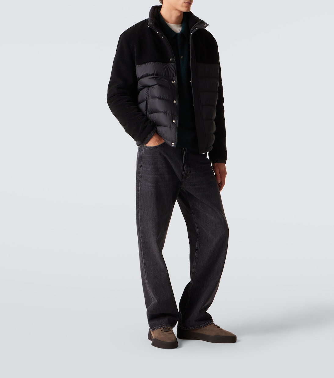 Daunenjacke Mistral aus Teddyfleece | Moncler